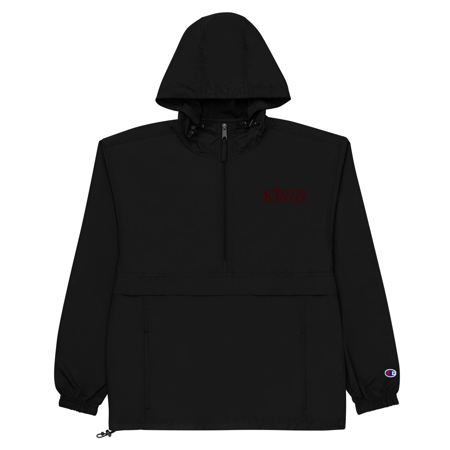 Kingz By Purpose ‘Maroon’ Packable Jacket (By Champion)
