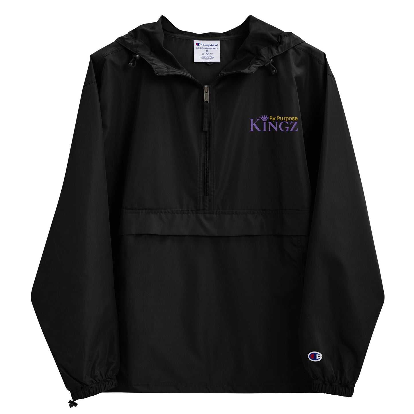 Kingz By Purpose ‘Royal Combo P/G/P’ Packable Jacket (By Champion)