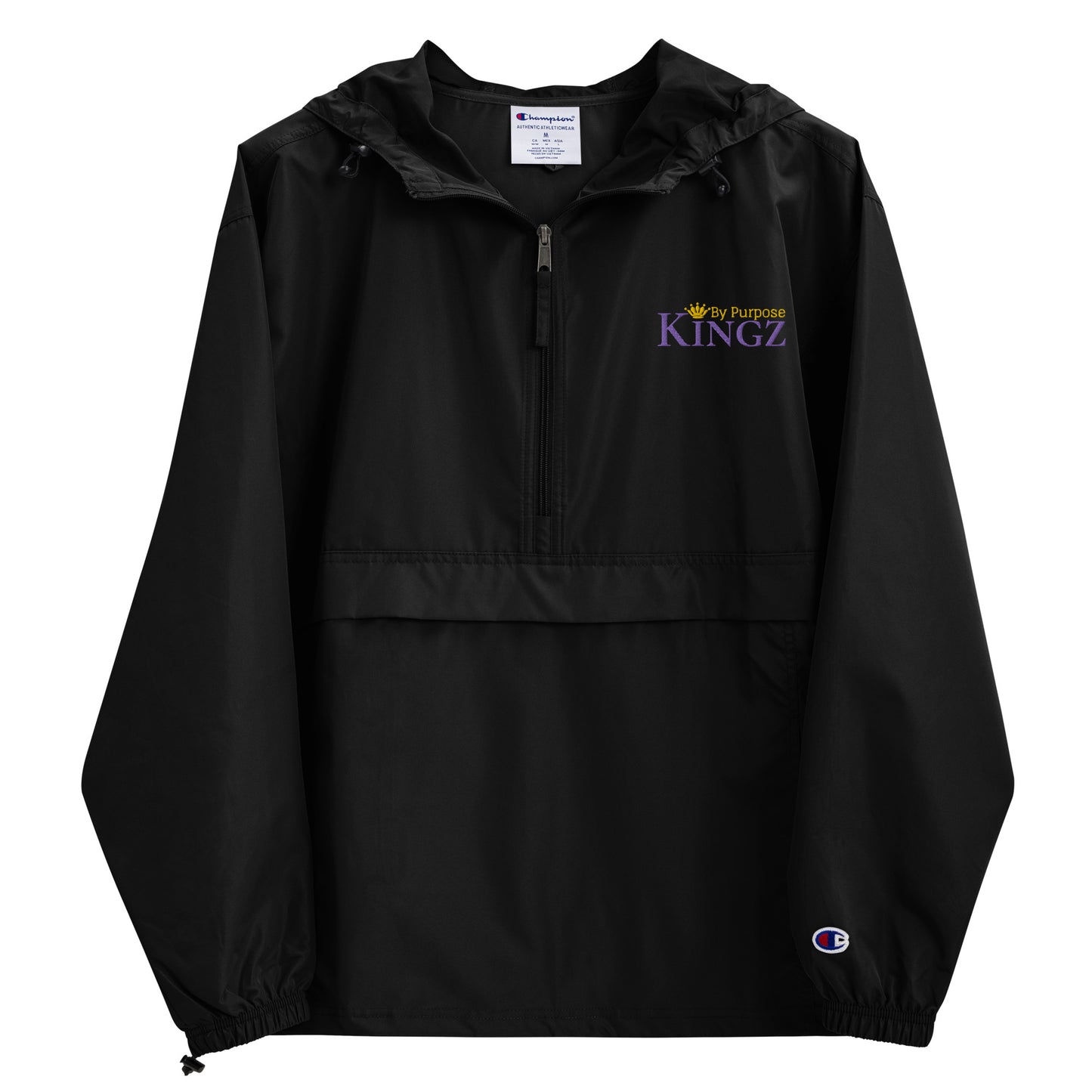 Kingz By Purpose ‘Royal Combo P/G/G’ Packable Jacket (By Champion)