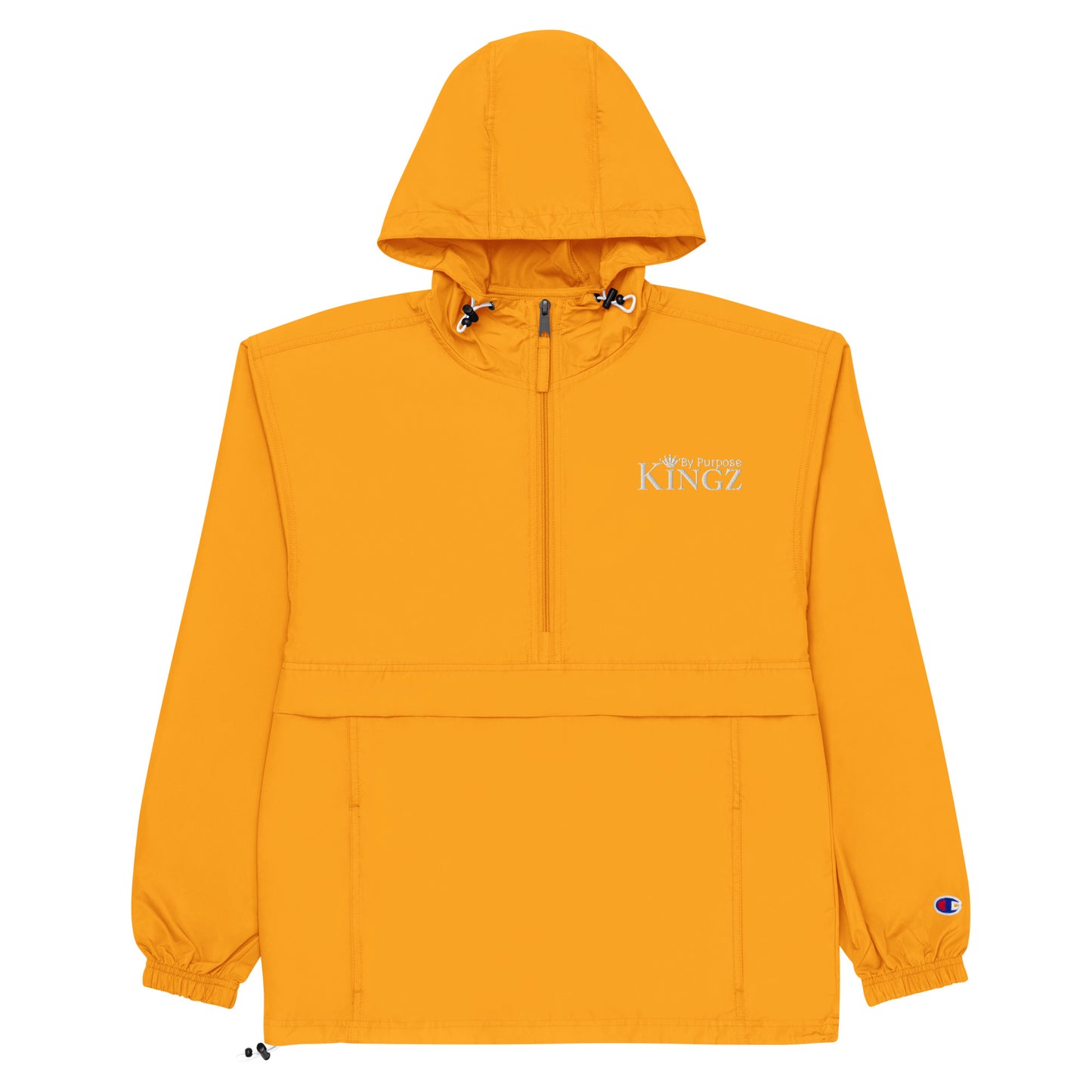 Kingz By Purpose ‘White’Packable Jacket (By Champion)