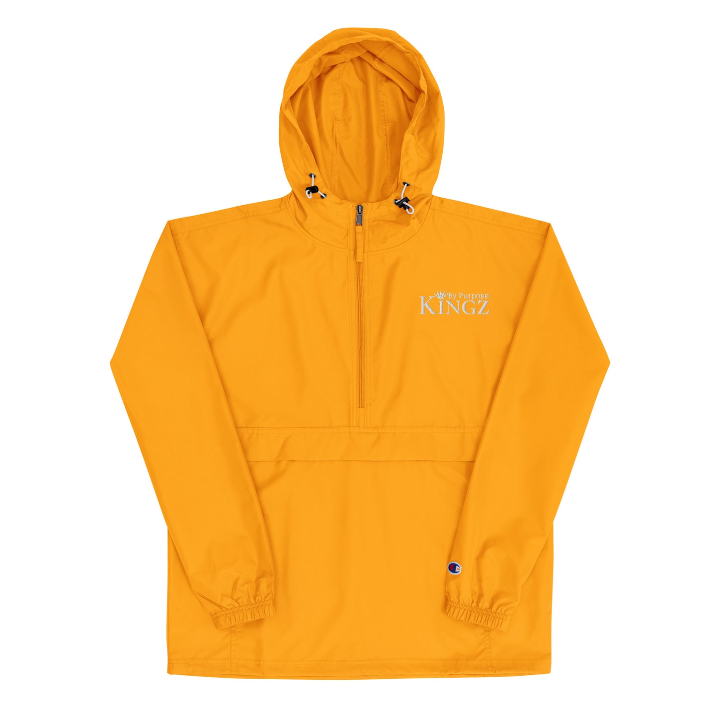 Kingz By Purpose ‘White’Packable Jacket (By Champion)