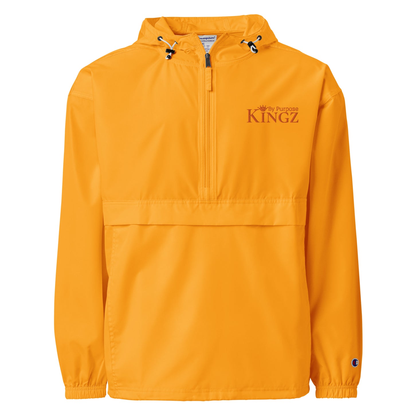 Kingz By Purpose ‘Orange’ Packable Jacket (By Champion)