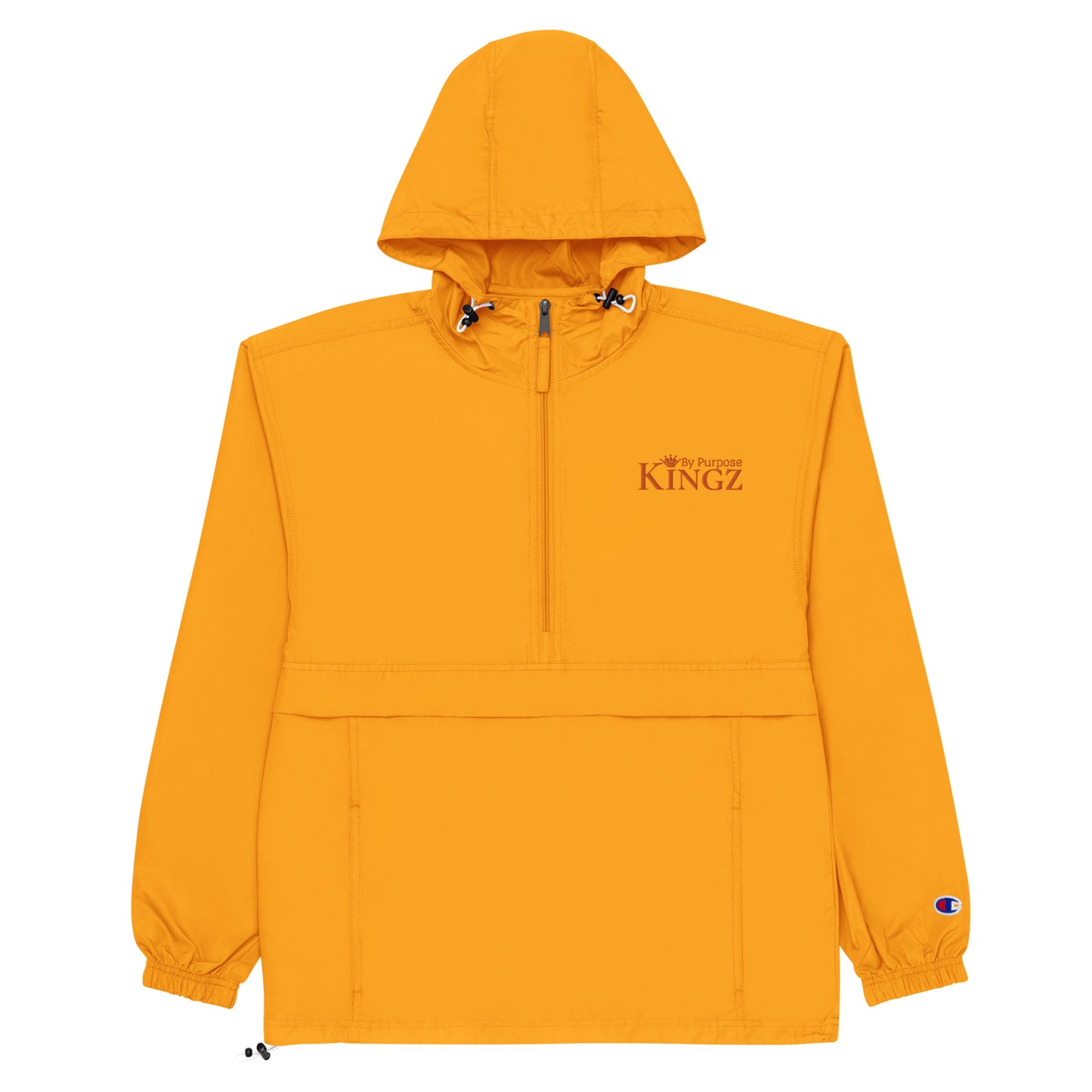 Kingz By Purpose ‘Orange’ Packable Jacket (By Champion)