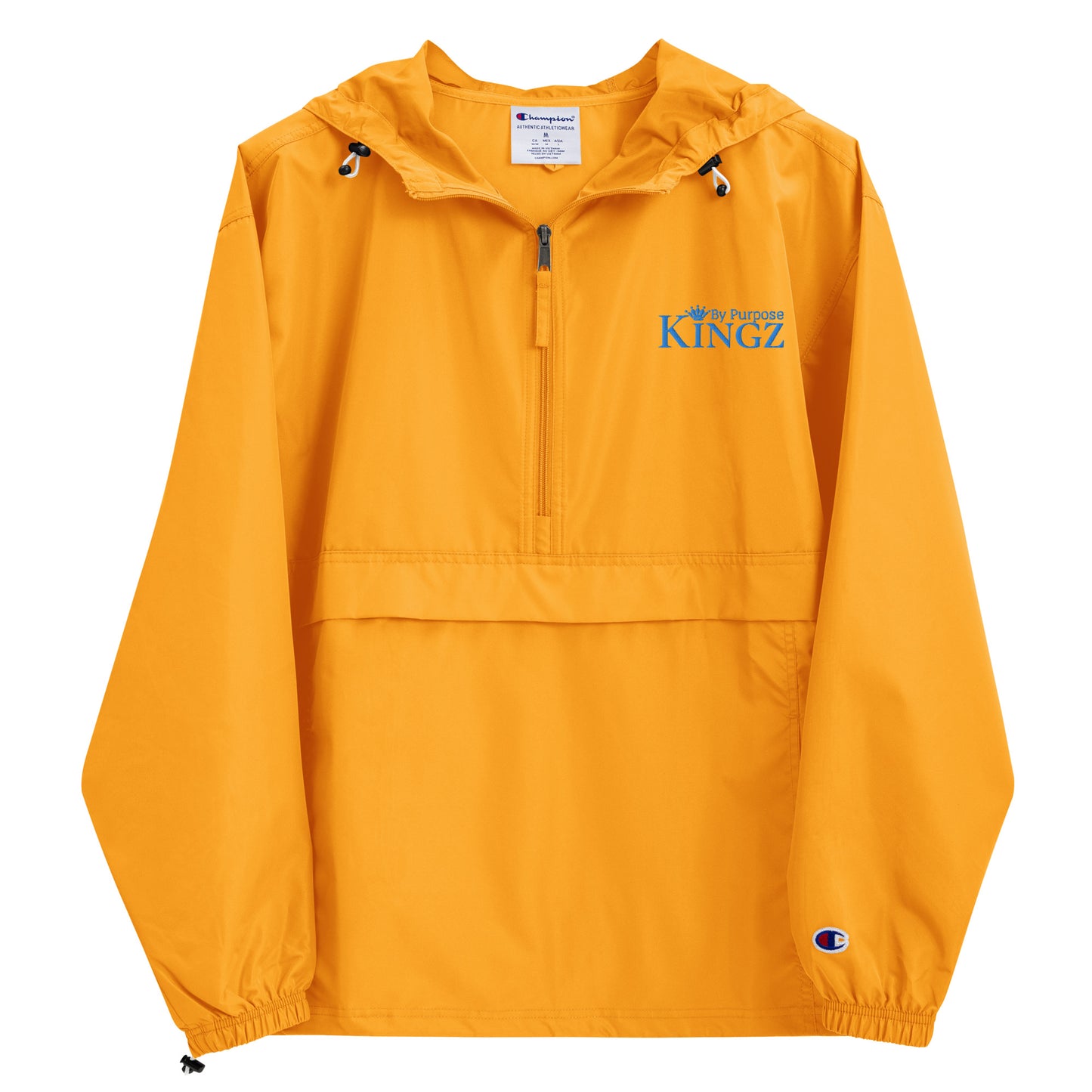 Kingz By Purpose ‘Aqua/Teal’ Packable Jacket (By Champion)