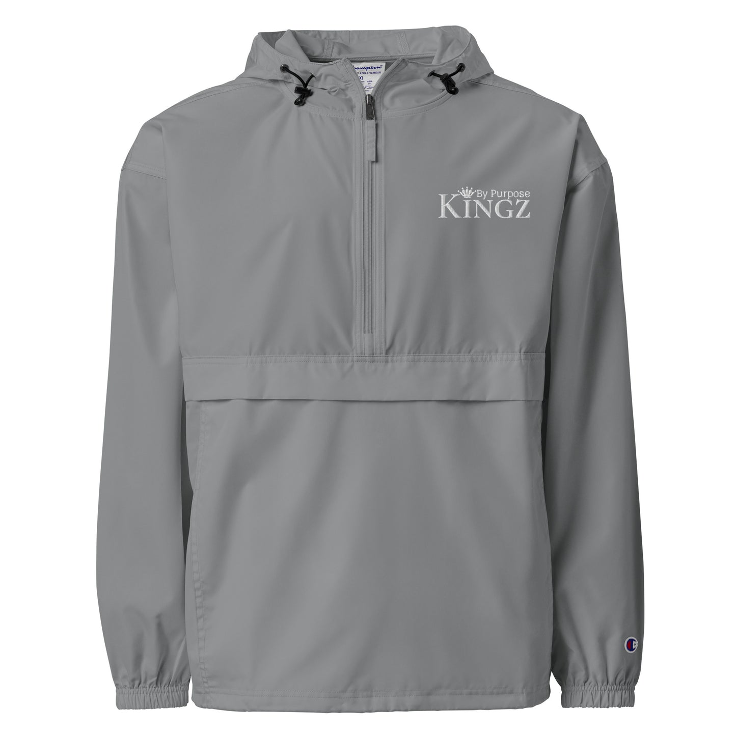 Kingz By Purpose ‘White’Packable Jacket (By Champion)