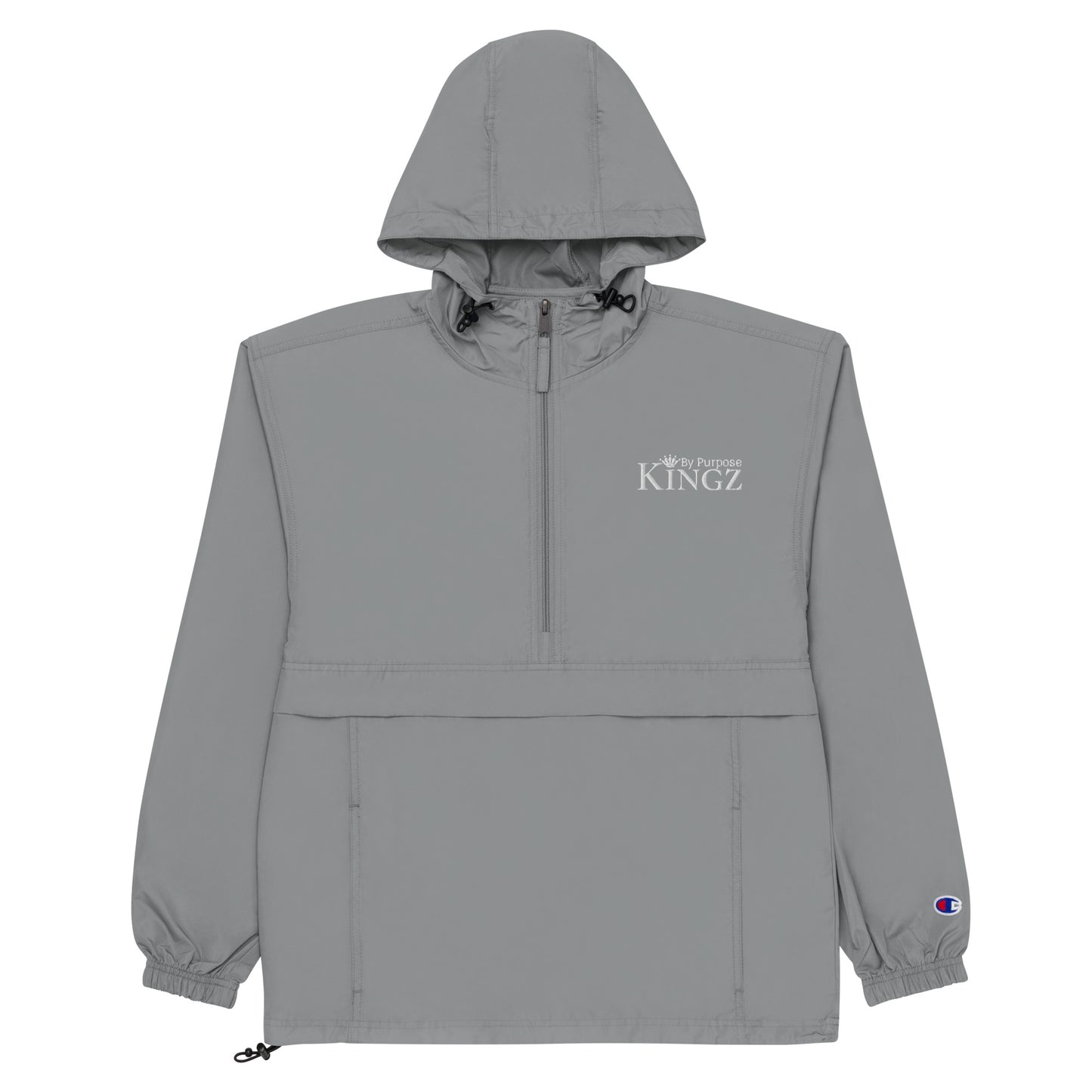 Kingz By Purpose ‘White’Packable Jacket (By Champion)