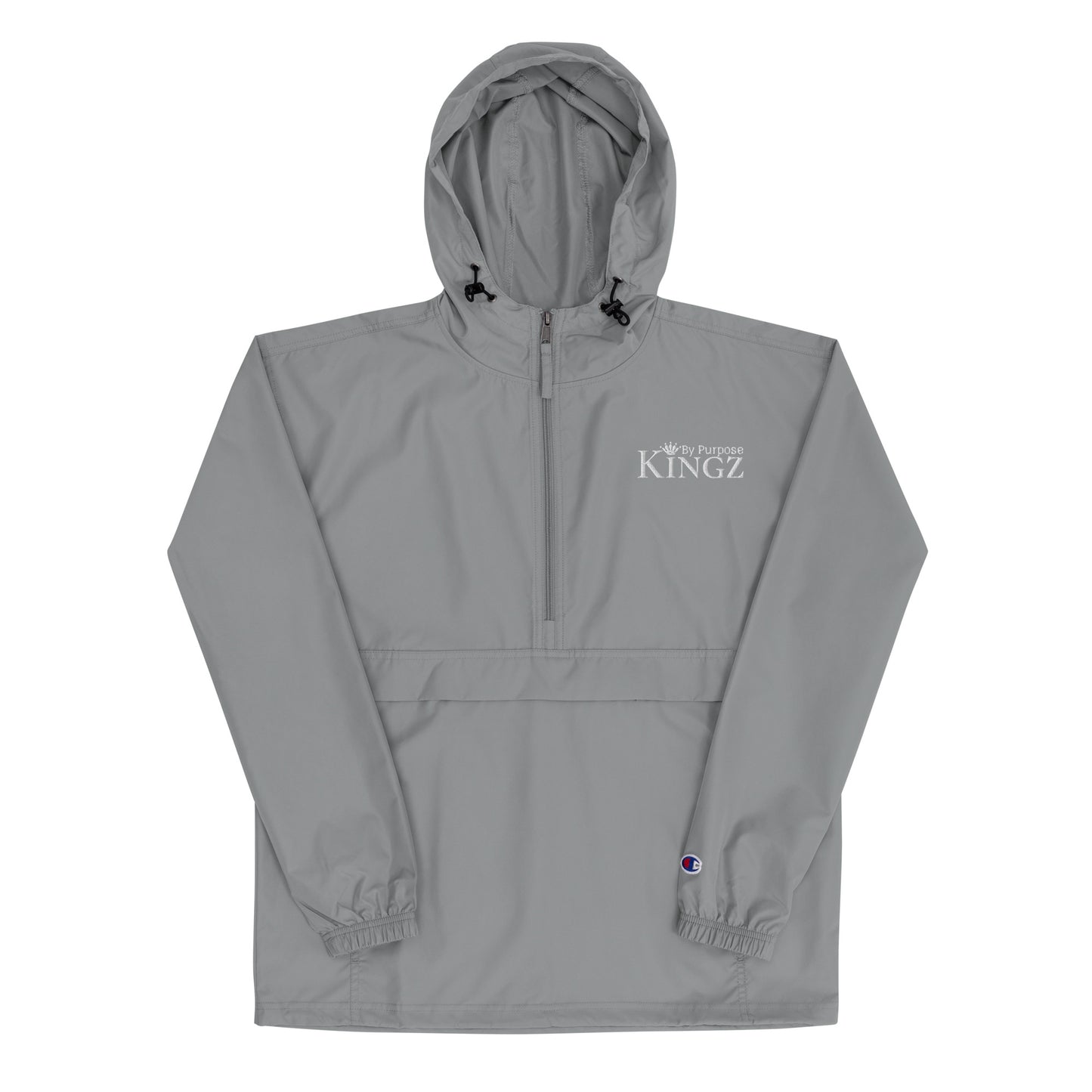 Kingz By Purpose ‘White’Packable Jacket (By Champion)