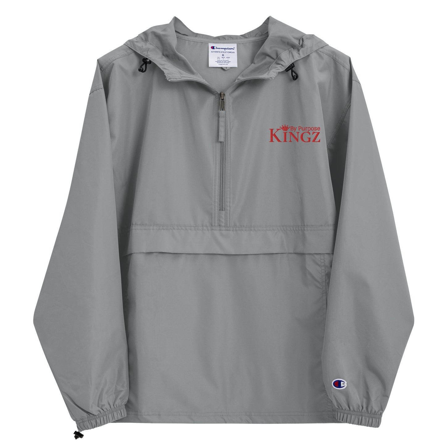 Kingz By Purpose ‘Red/Wolfpack’ Packable Jacket (By Champion)
