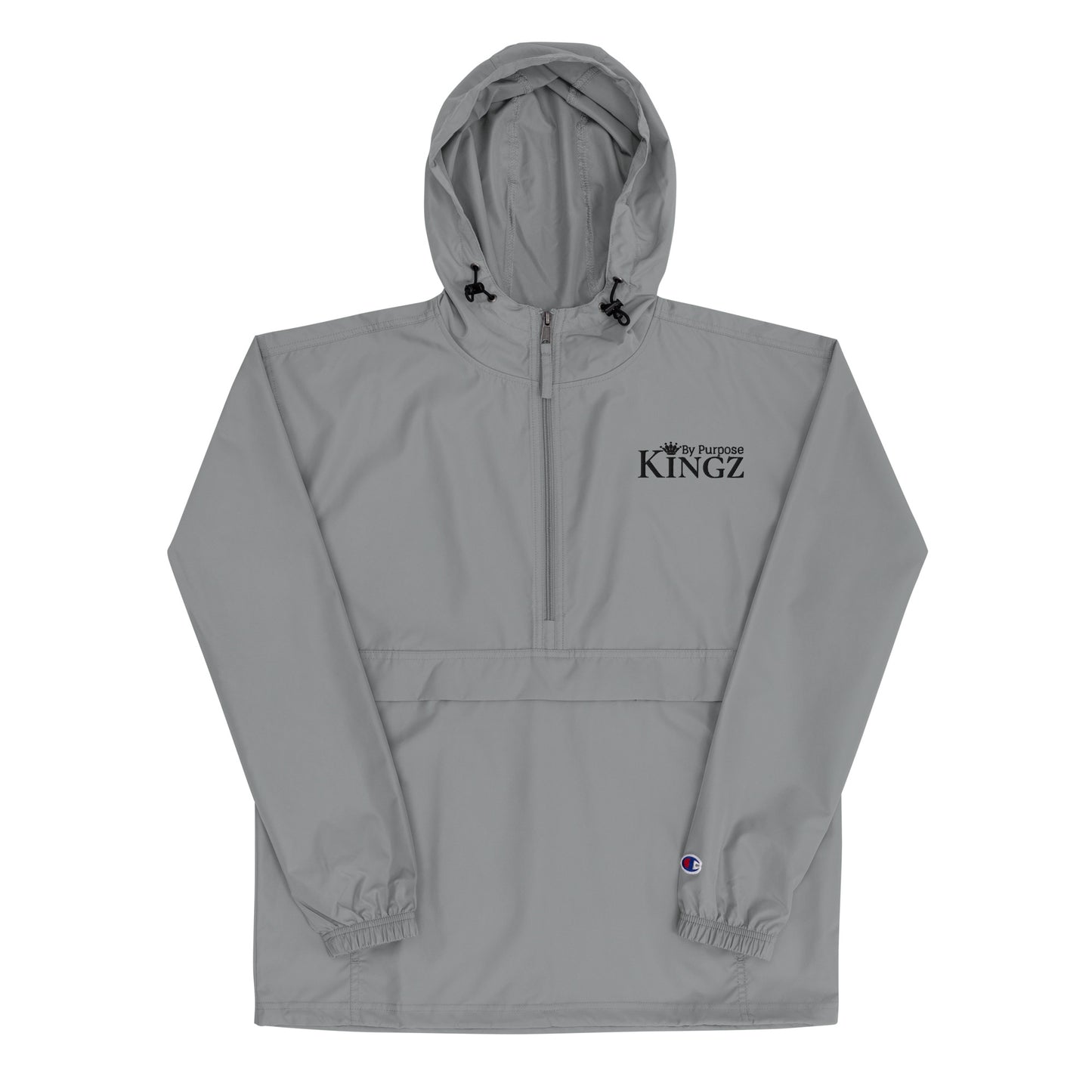 Kingz By Purpose ‘Black’ Packable Jacket (By Champion)