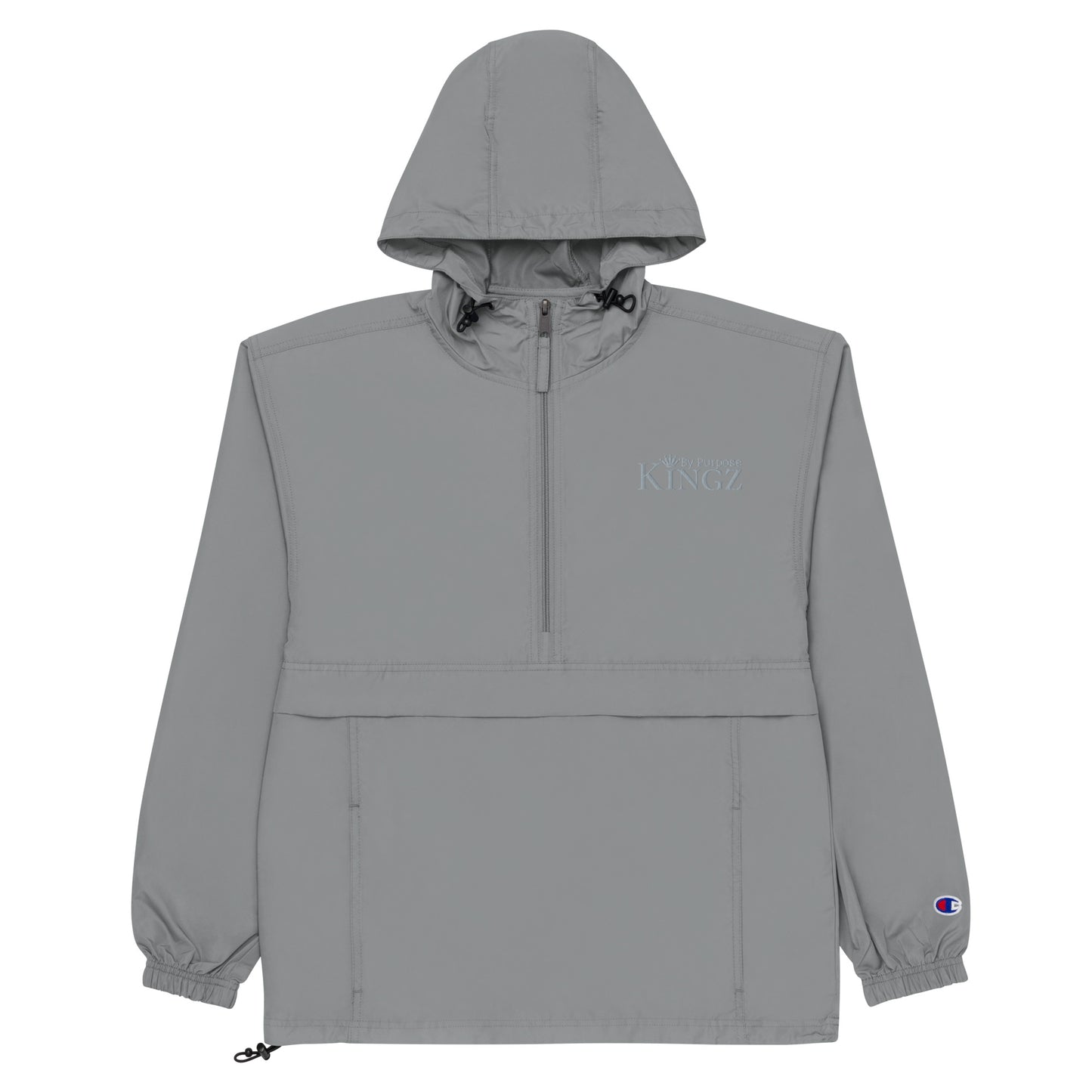 Kingz By Purpose ‘Grey’ Packable Jacket (By Champion)