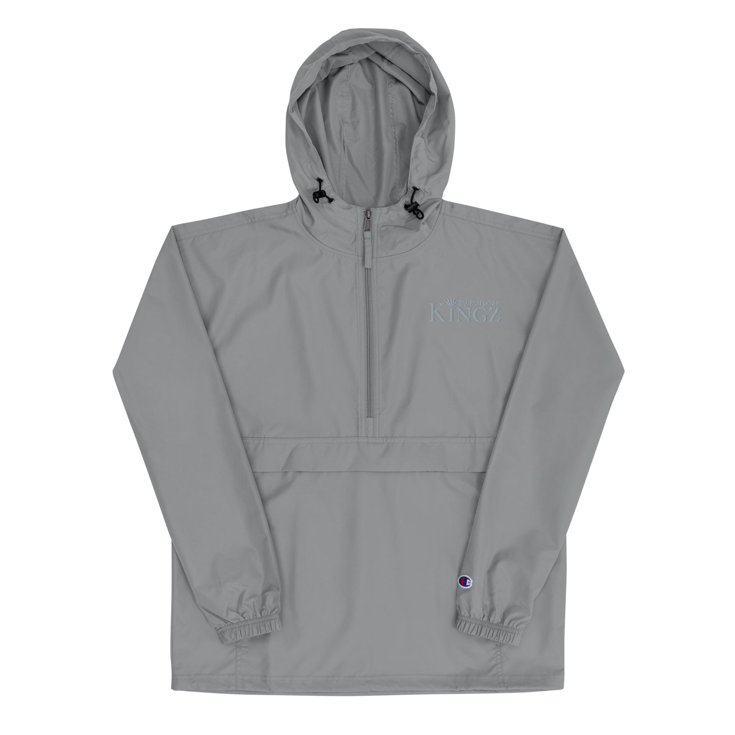 Kingz By Purpose ‘Grey’ Packable Jacket (By Champion)