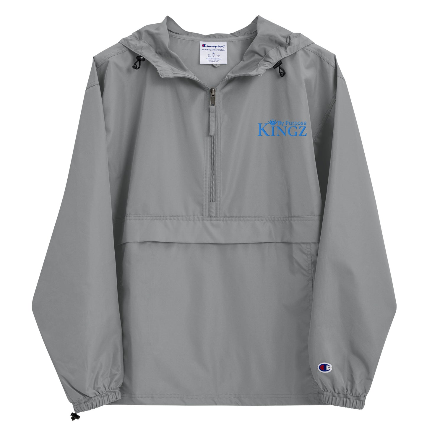 Kingz By Purpose ‘Aqua/Teal’ Packable Jacket (By Champion)