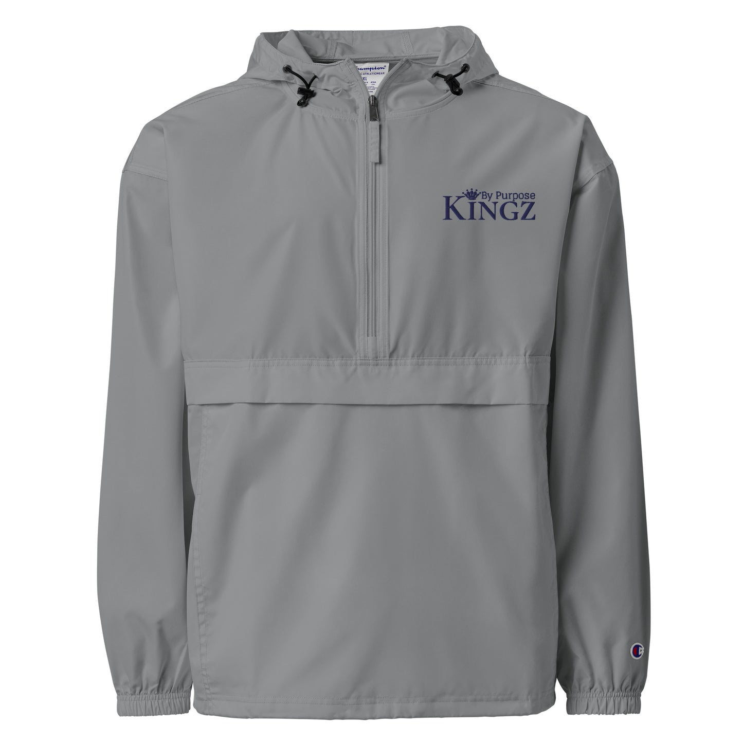 Kingz By Purpose ‘Navy’ Packable Jacket (By Champion)