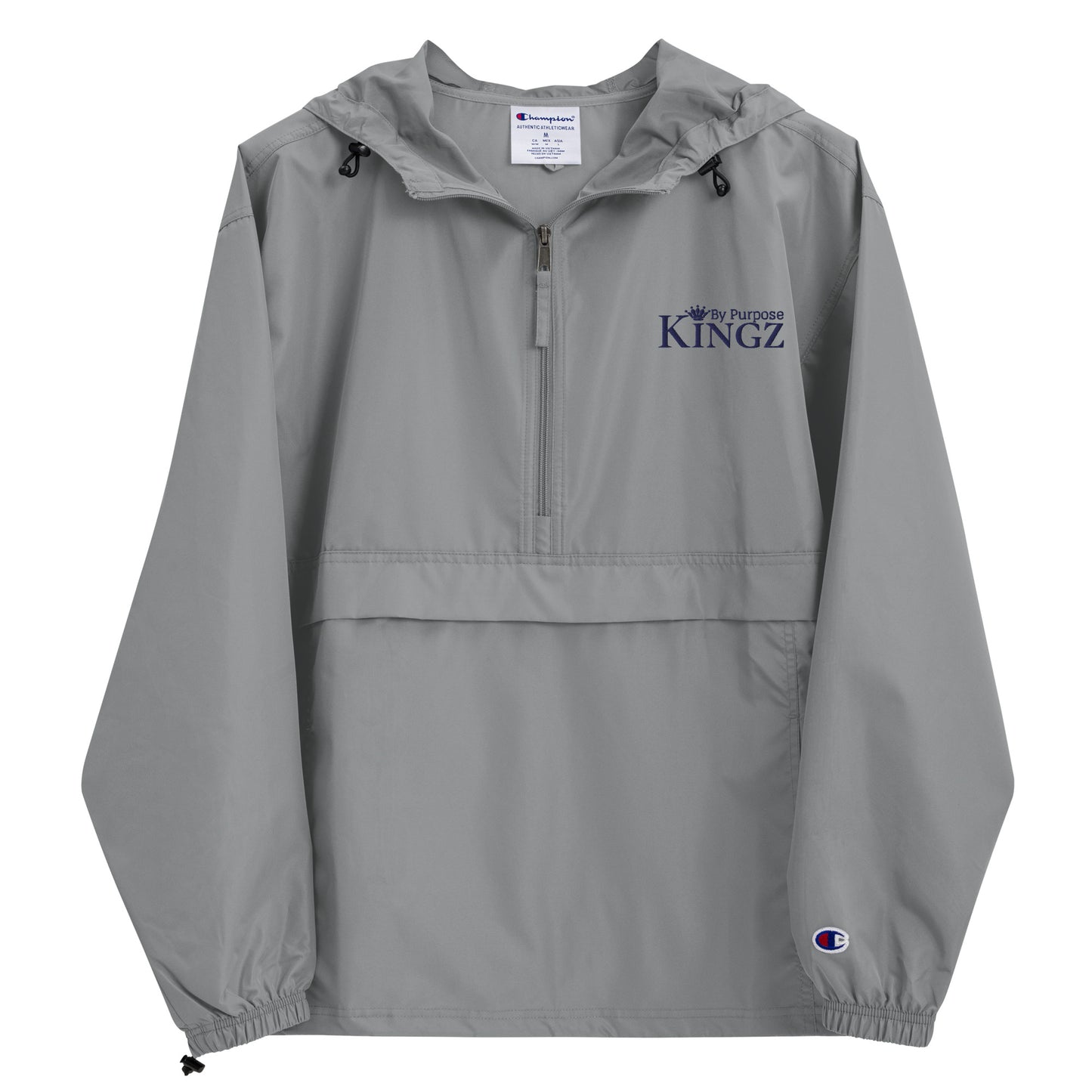 Kingz By Purpose ‘Navy’ Packable Jacket (By Champion)