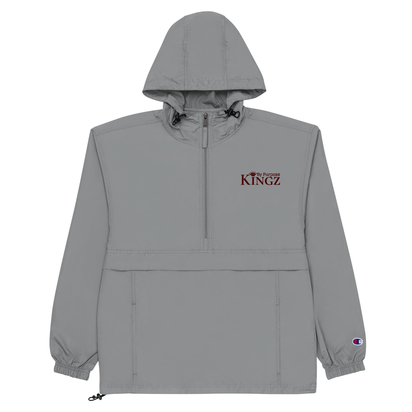 Kingz By Purpose ‘Maroon’ Packable Jacket (By Champion)