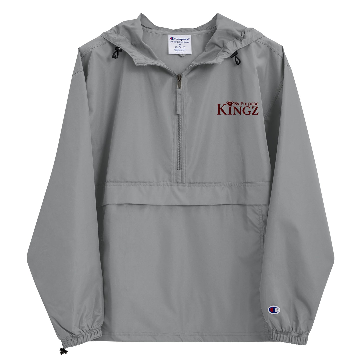 Kingz By Purpose ‘Maroon’ Packable Jacket (By Champion)