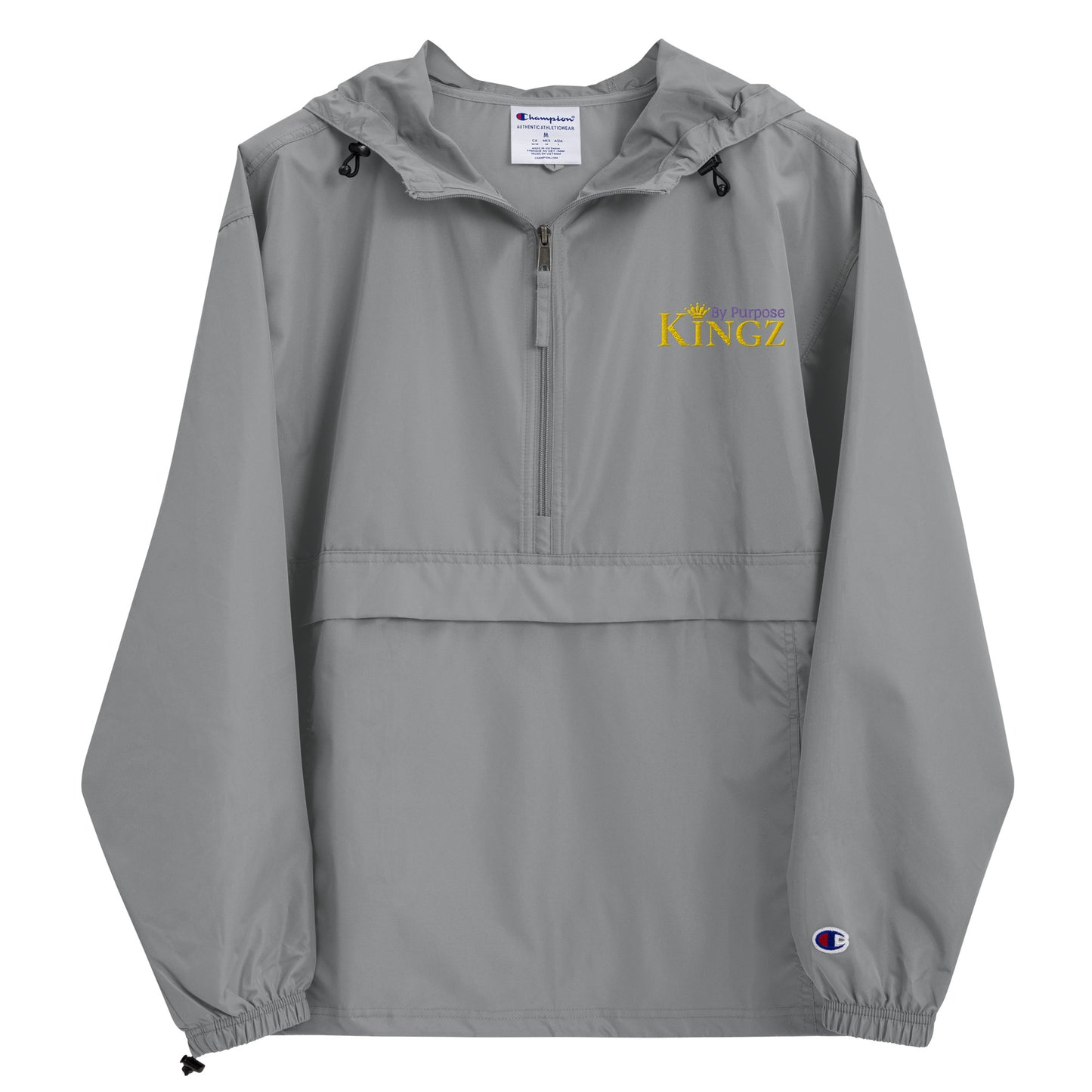 Kingz By Purpose ‘Royal Combo G/P/G’ Packable Jacket (By Champion)