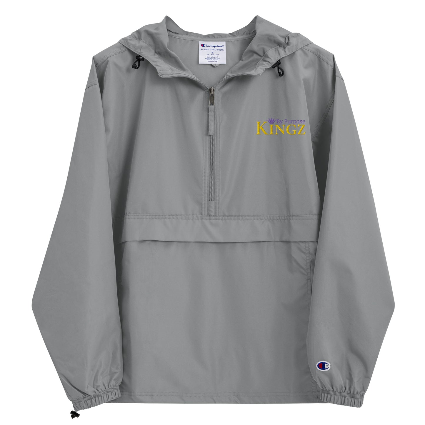 Kingz By Purpose ‘Royal Combo G/P/P’ Packable Jacket (By Champion)