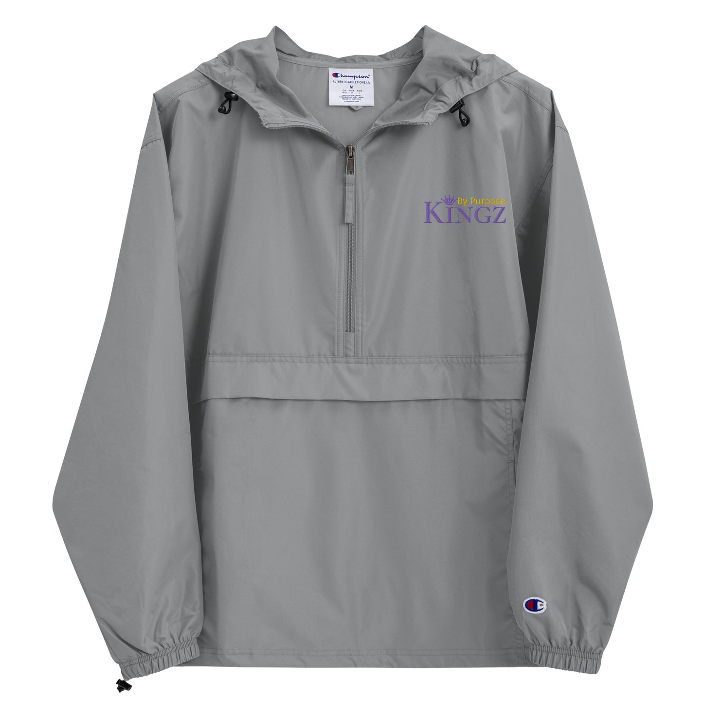 Kingz By Purpose ‘Royal Combo P/G/P’ Packable Jacket (By Champion)