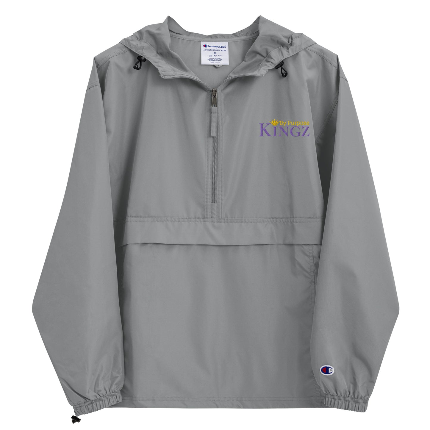 Kingz By Purpose ‘Royal Combo P/G/G’ Packable Jacket (By Champion)