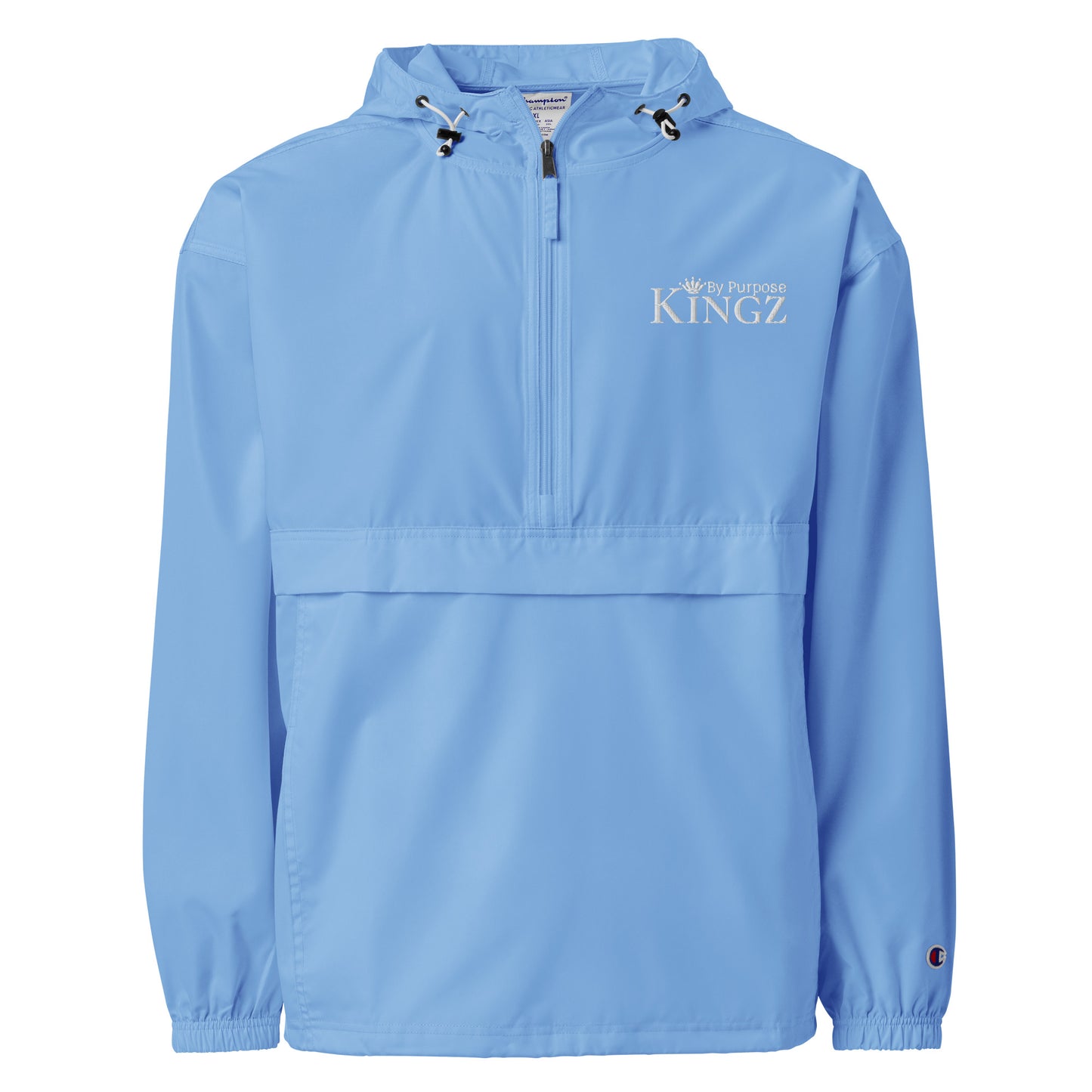 Kingz By Purpose ‘White’Packable Jacket (By Champion)