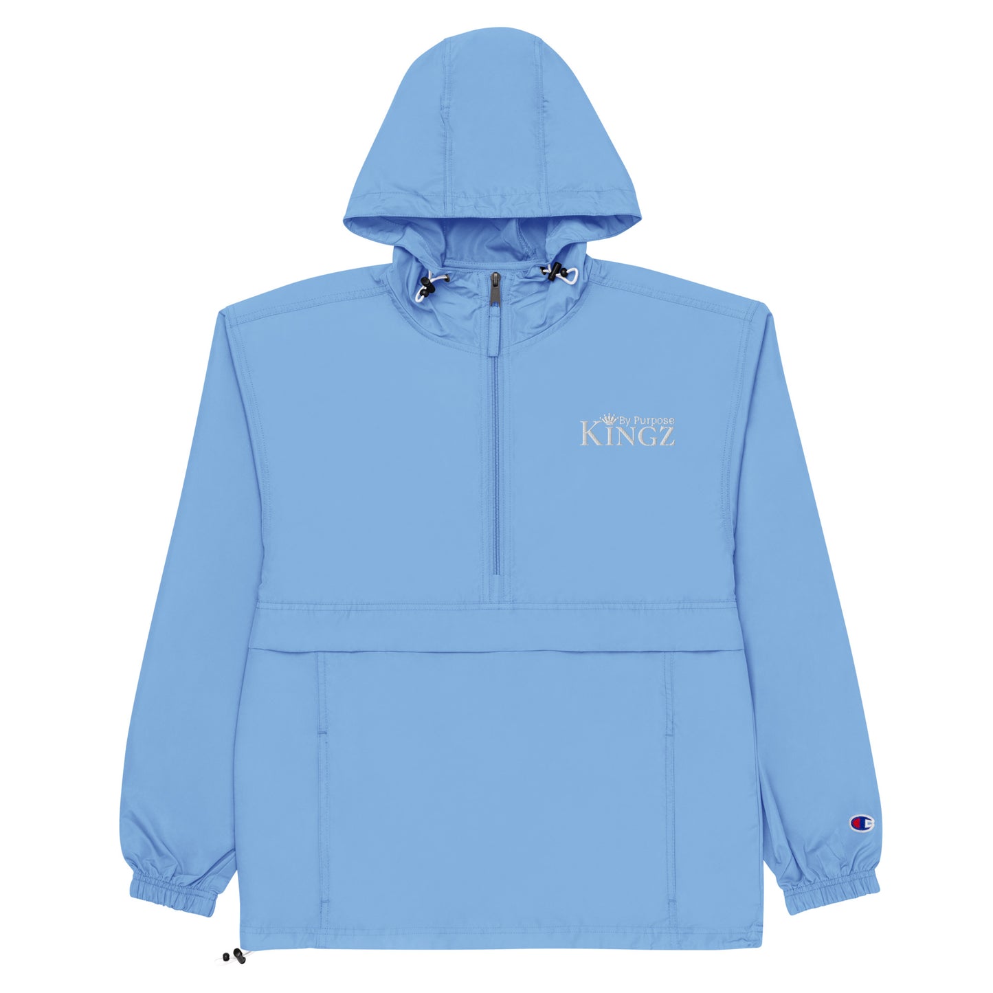Kingz By Purpose ‘White’Packable Jacket (By Champion)