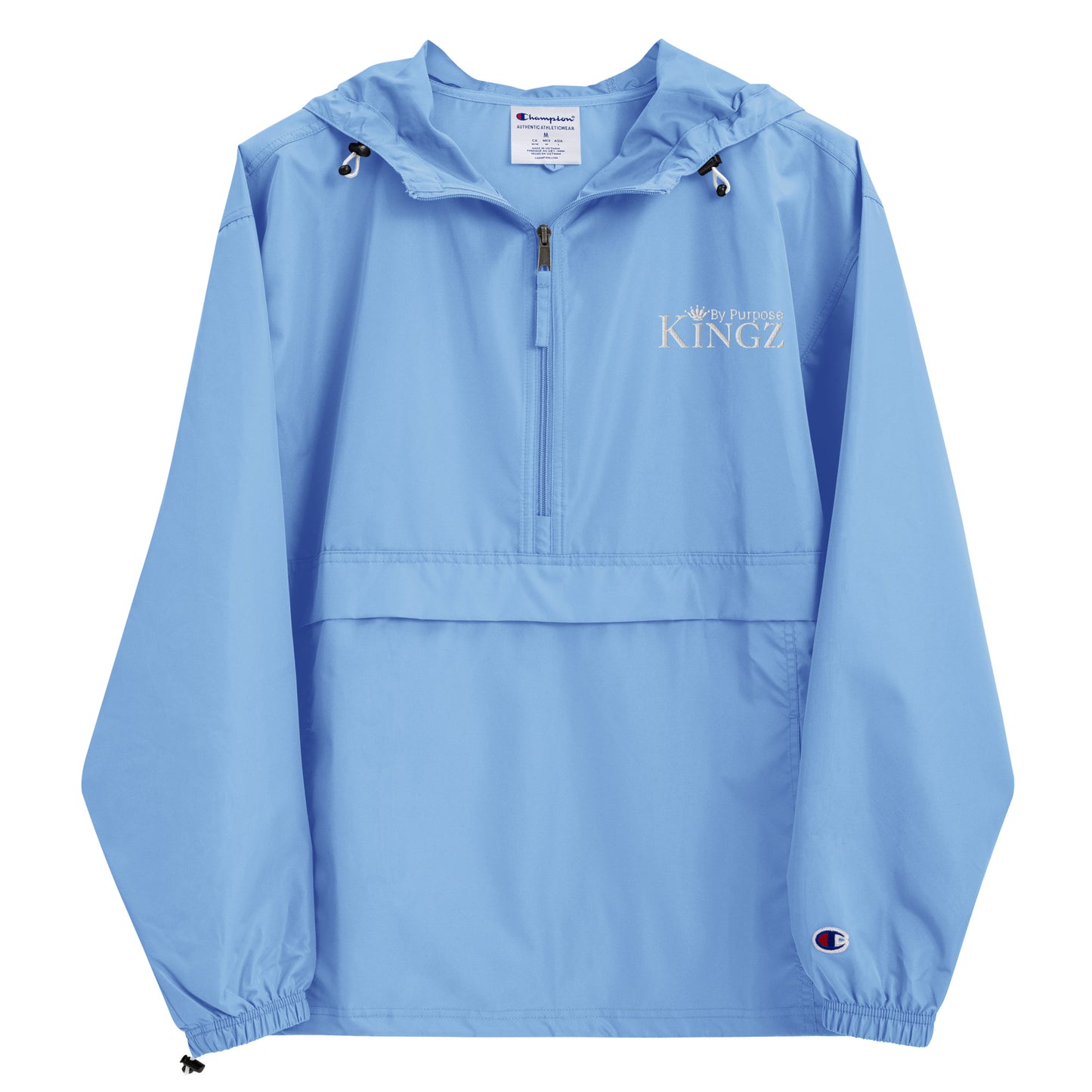 Kingz By Purpose ‘White’Packable Jacket (By Champion)