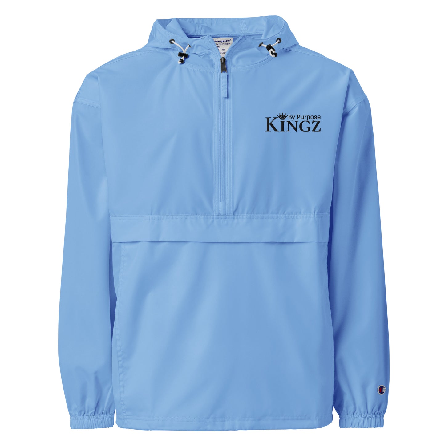Kingz By Purpose ‘Black’ Packable Jacket (By Champion)