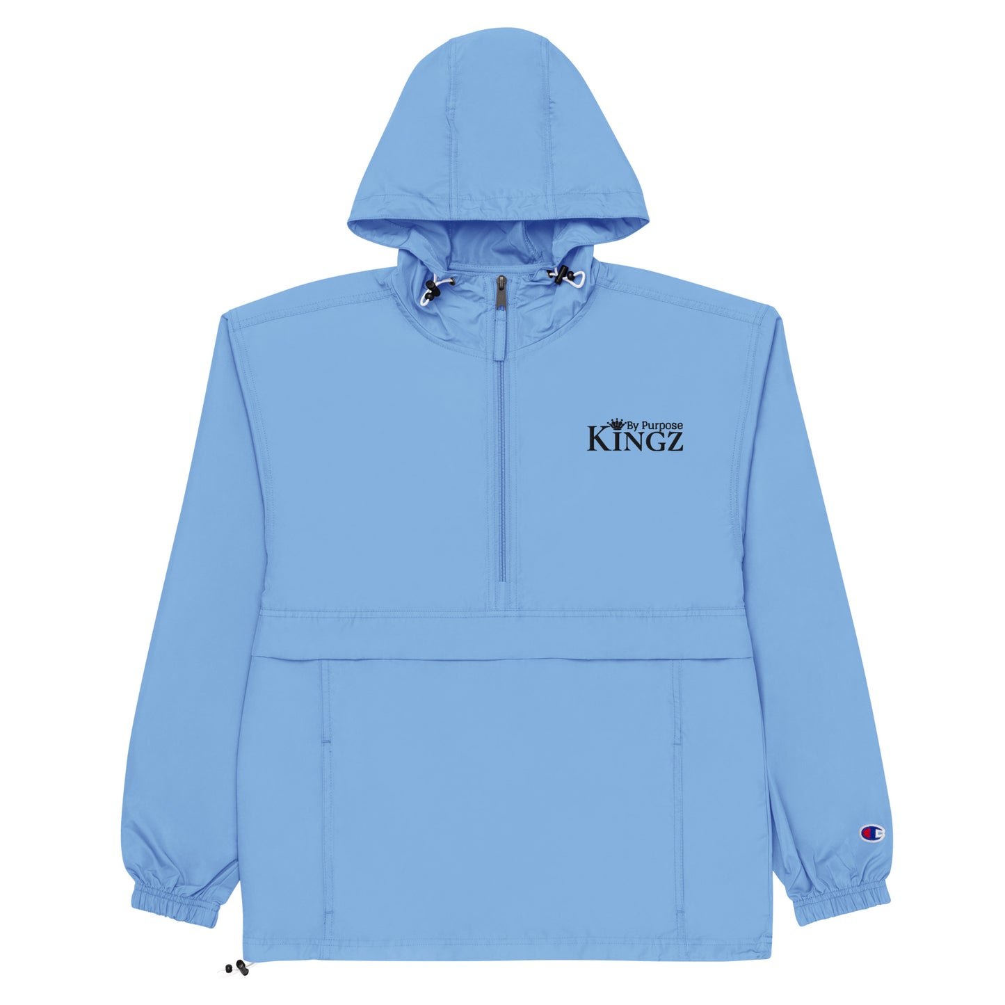 Kingz By Purpose ‘Black’ Packable Jacket (By Champion)