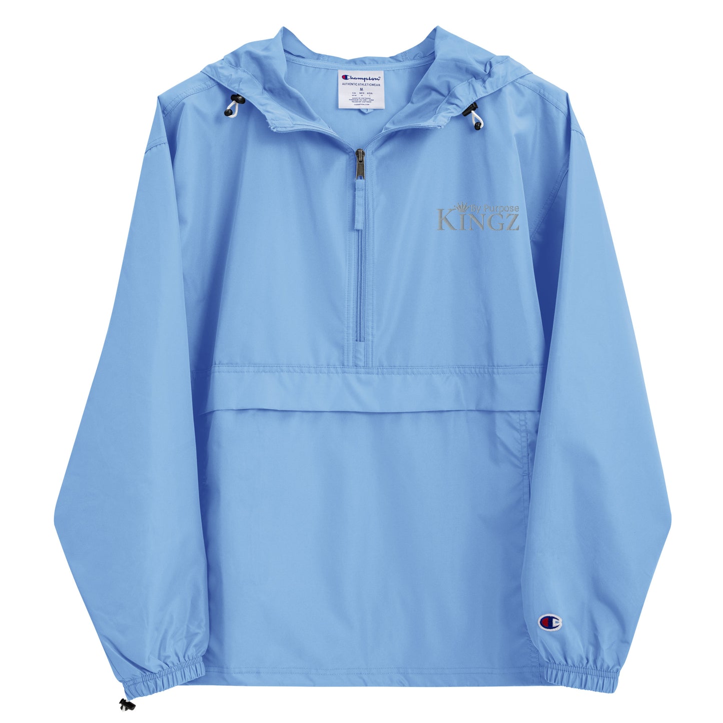 Kingz By Purpose ‘Grey’ Packable Jacket (By Champion)