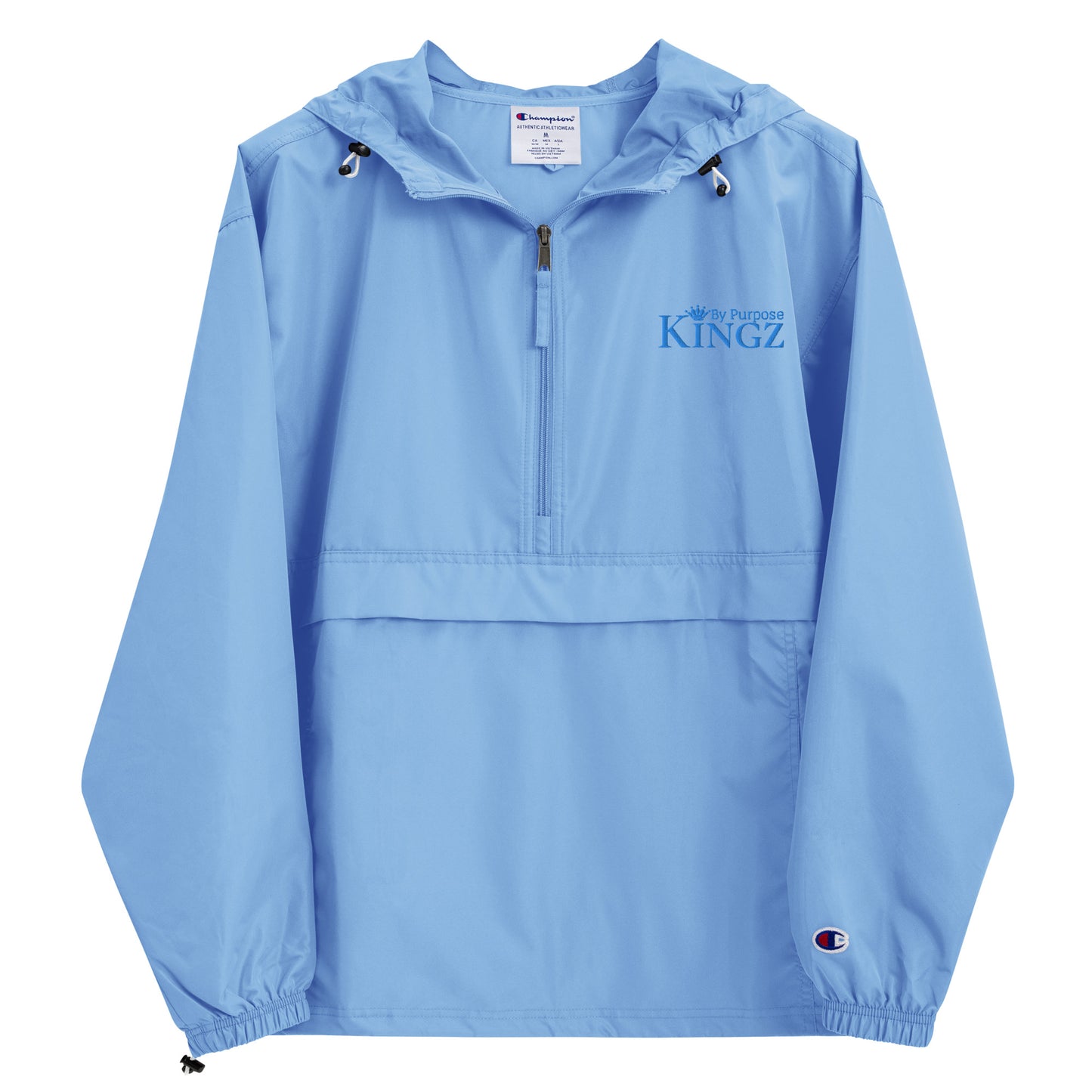 Kingz By Purpose ‘Aqua/Teal’ Packable Jacket (By Champion)