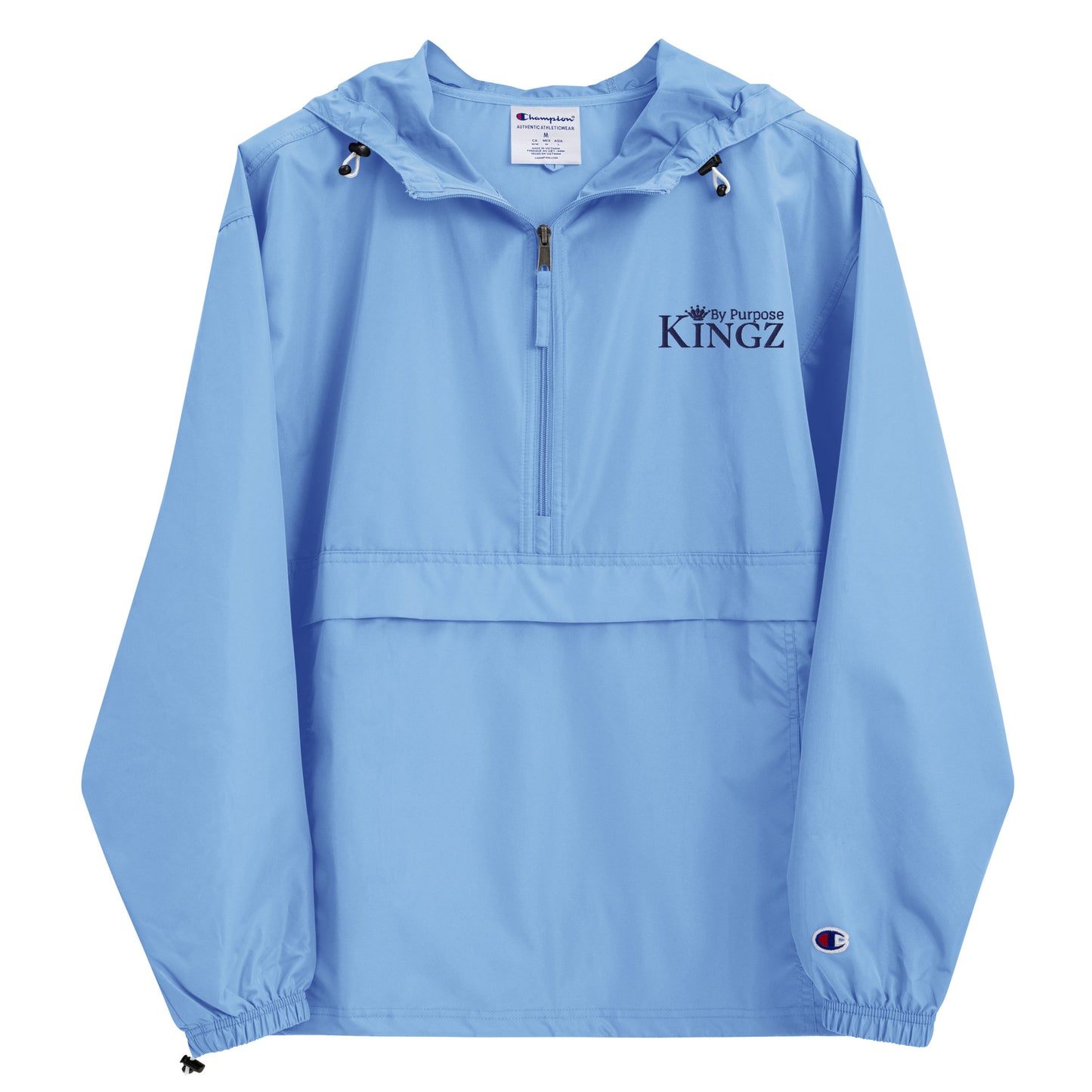 Kingz By Purpose ‘Navy’ Packable Jacket (By Champion)