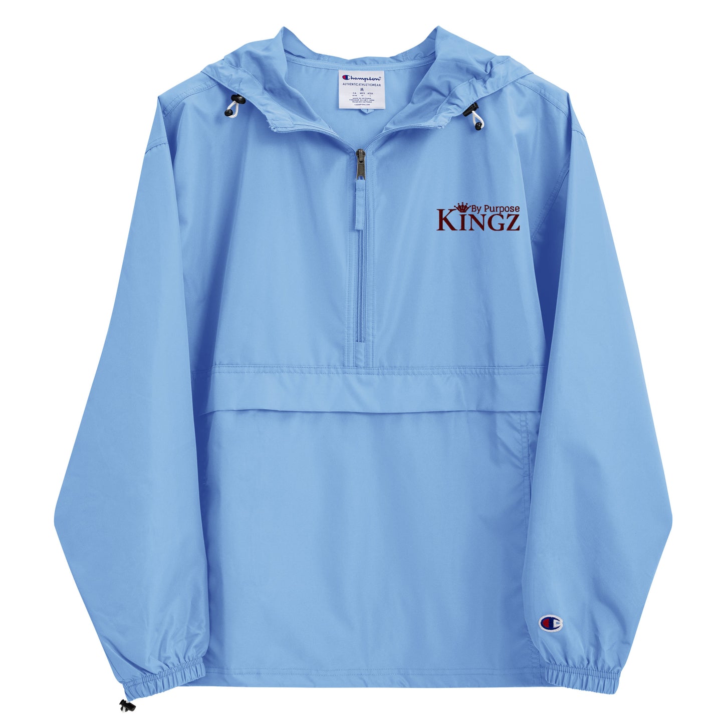 Kingz By Purpose ‘Maroon’ Packable Jacket (By Champion)