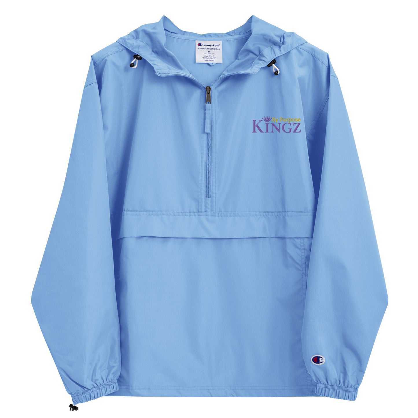 Kingz By Purpose ‘Royal Combo P/G/P’ Packable Jacket (By Champion)