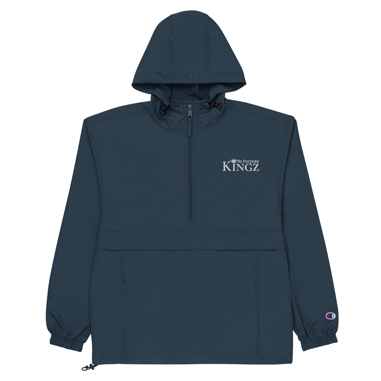 Kingz By Purpose ‘White’Packable Jacket (By Champion)
