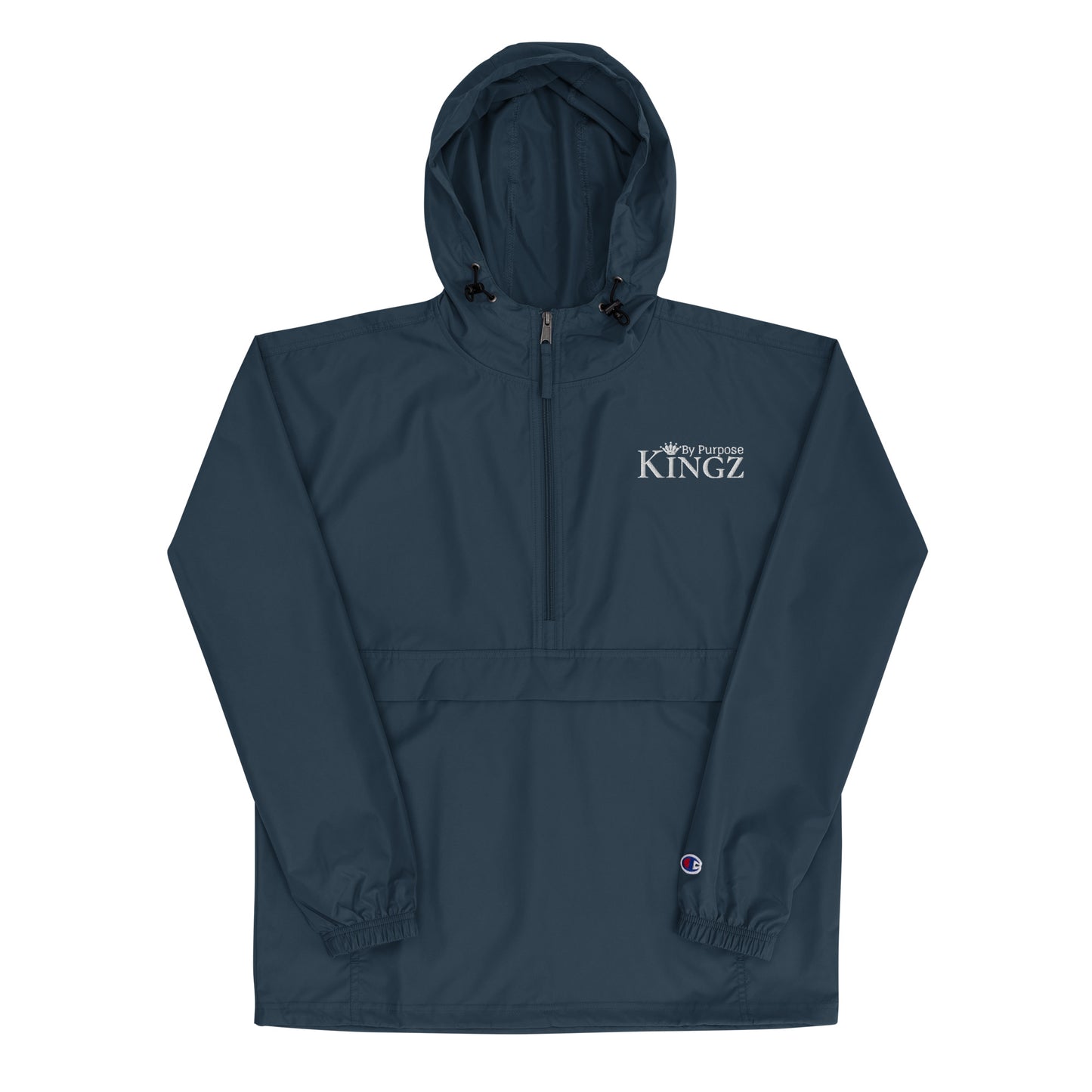 Kingz By Purpose ‘White’Packable Jacket (By Champion)