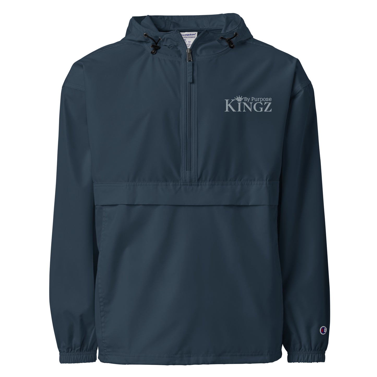 Kingz By Purpose ‘Grey’ Packable Jacket (By Champion)