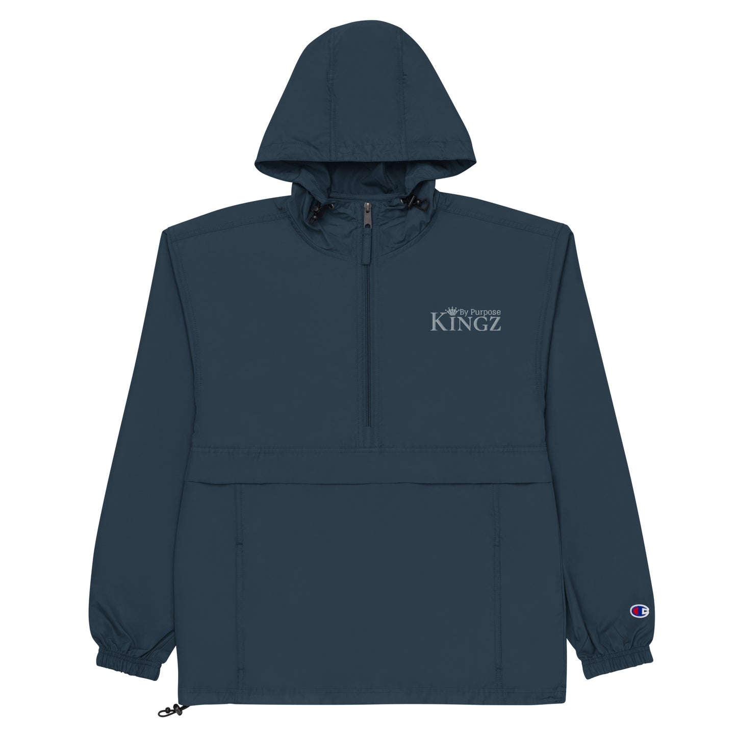 Kingz By Purpose ‘Grey’ Packable Jacket (By Champion)