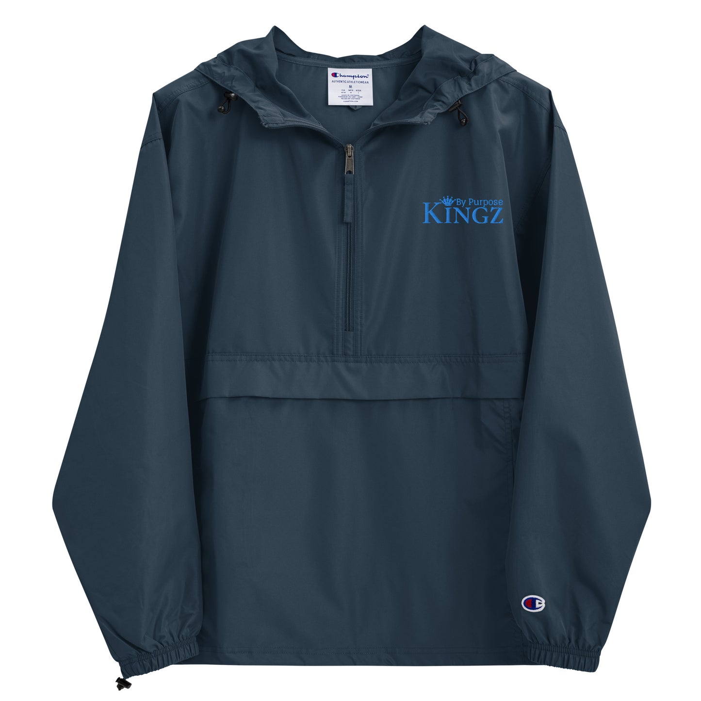 Kingz By Purpose ‘Aqua/Teal’ Packable Jacket (By Champion)