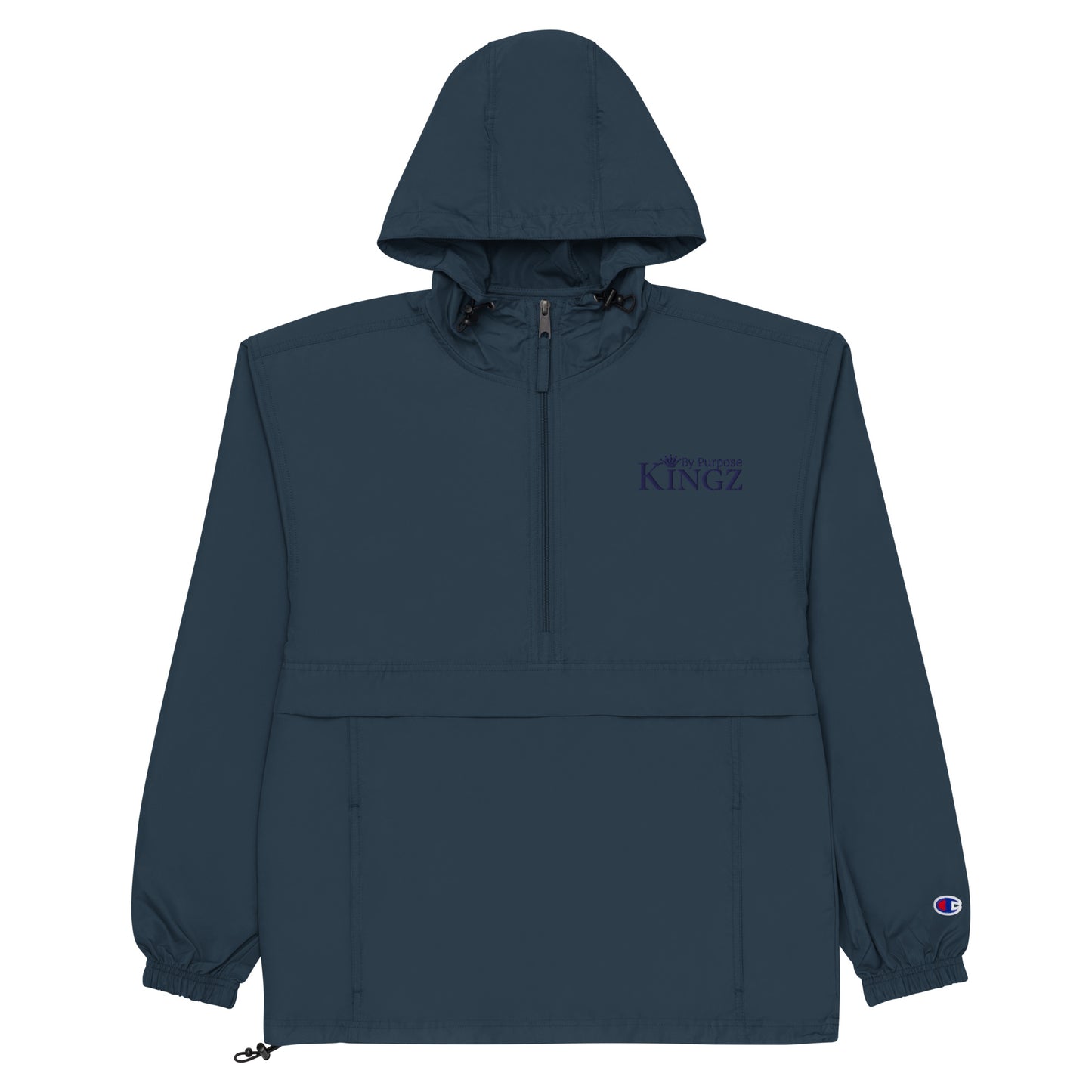 Kingz By Purpose ‘Navy’ Packable Jacket (By Champion)
