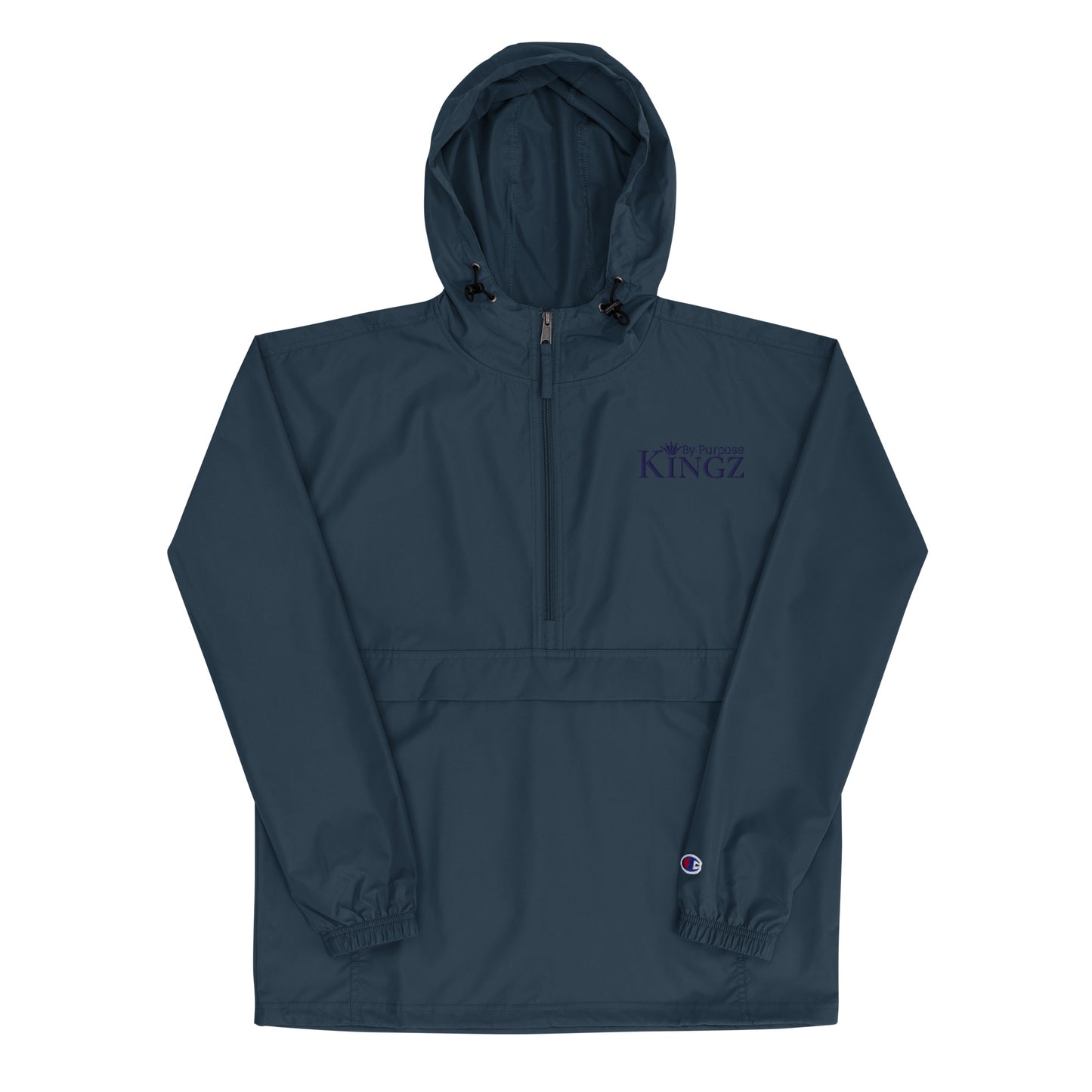 Kingz By Purpose ‘Navy’ Packable Jacket (By Champion)