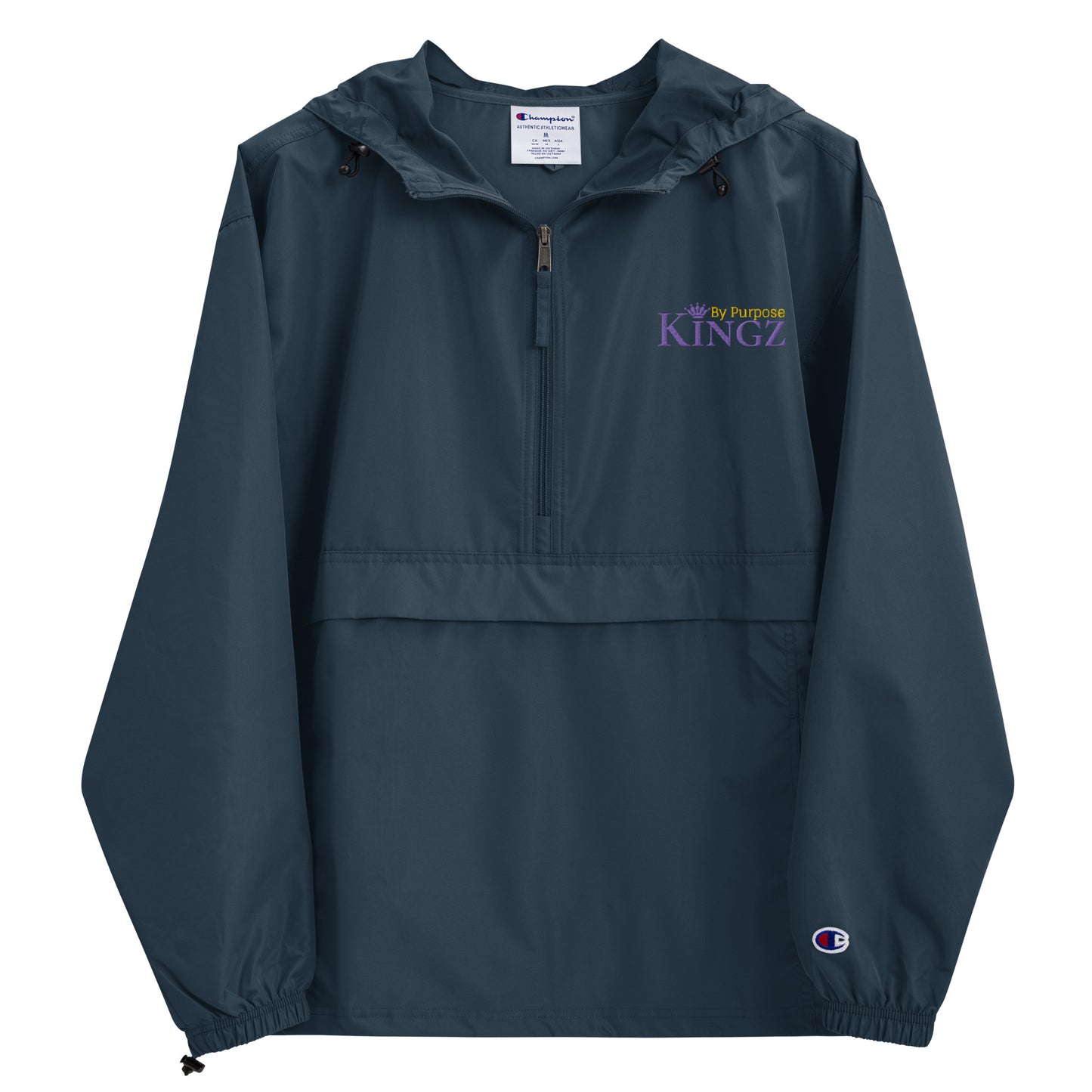 Kingz By Purpose ‘Royal Combo P/G/P’ Packable Jacket (By Champion)