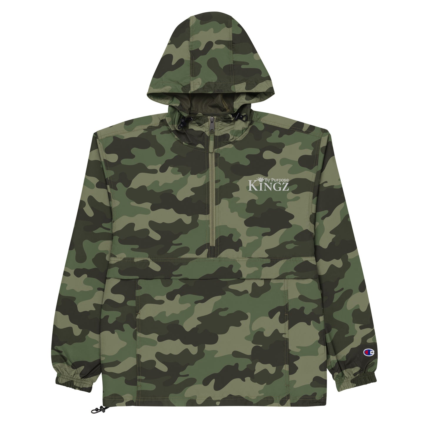 Kingz By Purpose ‘White’Packable Jacket (By Champion)