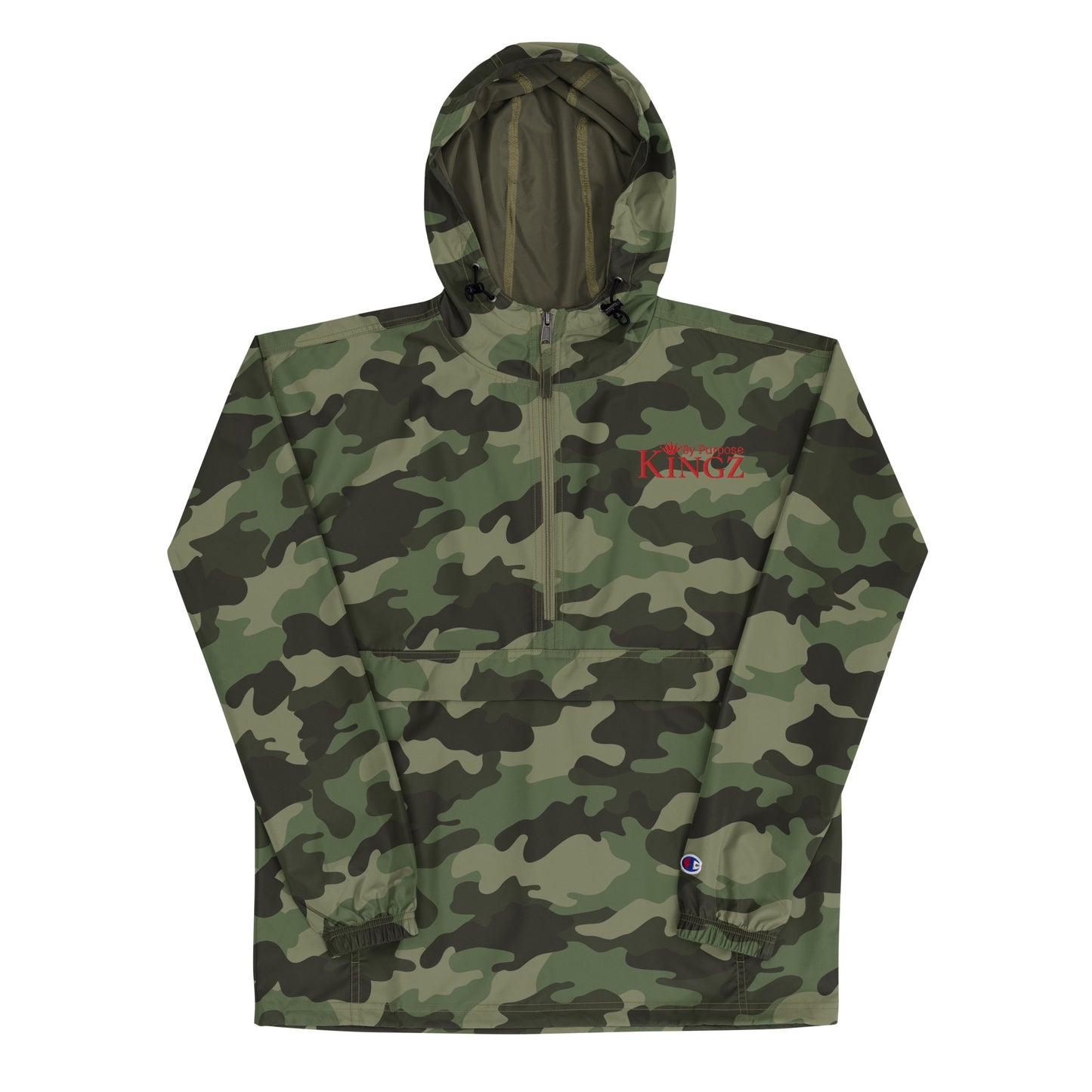 Kingz By Purpose ‘Red/Wolfpack’ Packable Jacket (By Champion)