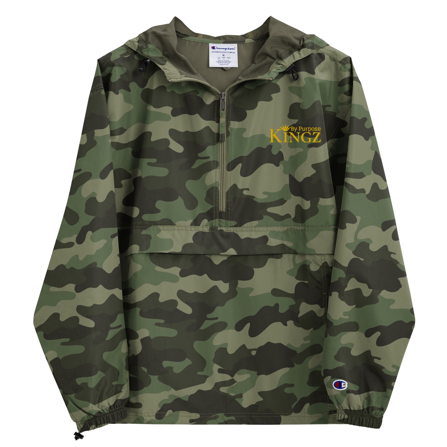 Kingz By Purpose ‘Royal Gold’ Packable Jacket (By Champion)