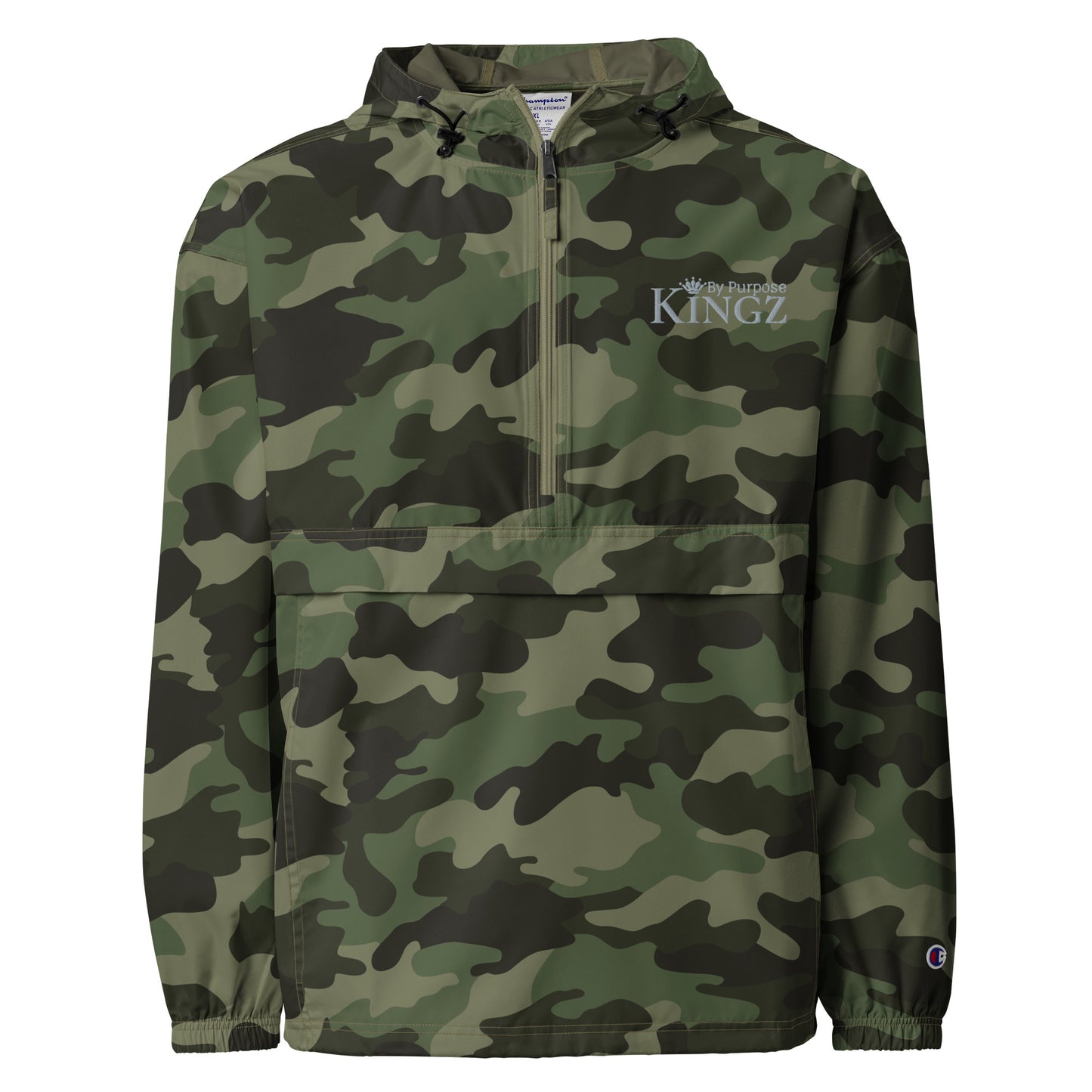Kingz By Purpose ‘Grey’ Packable Jacket (By Champion)