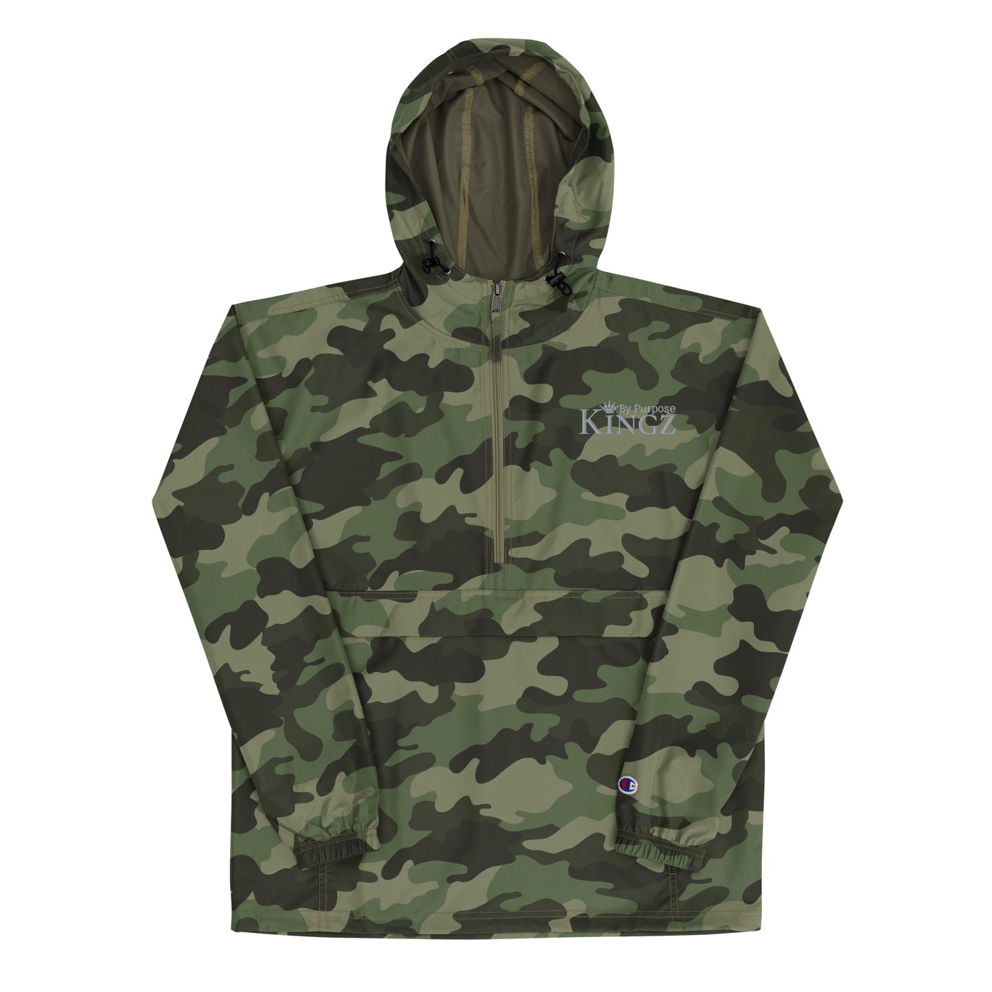 Kingz By Purpose ‘Grey’ Packable Jacket (By Champion)