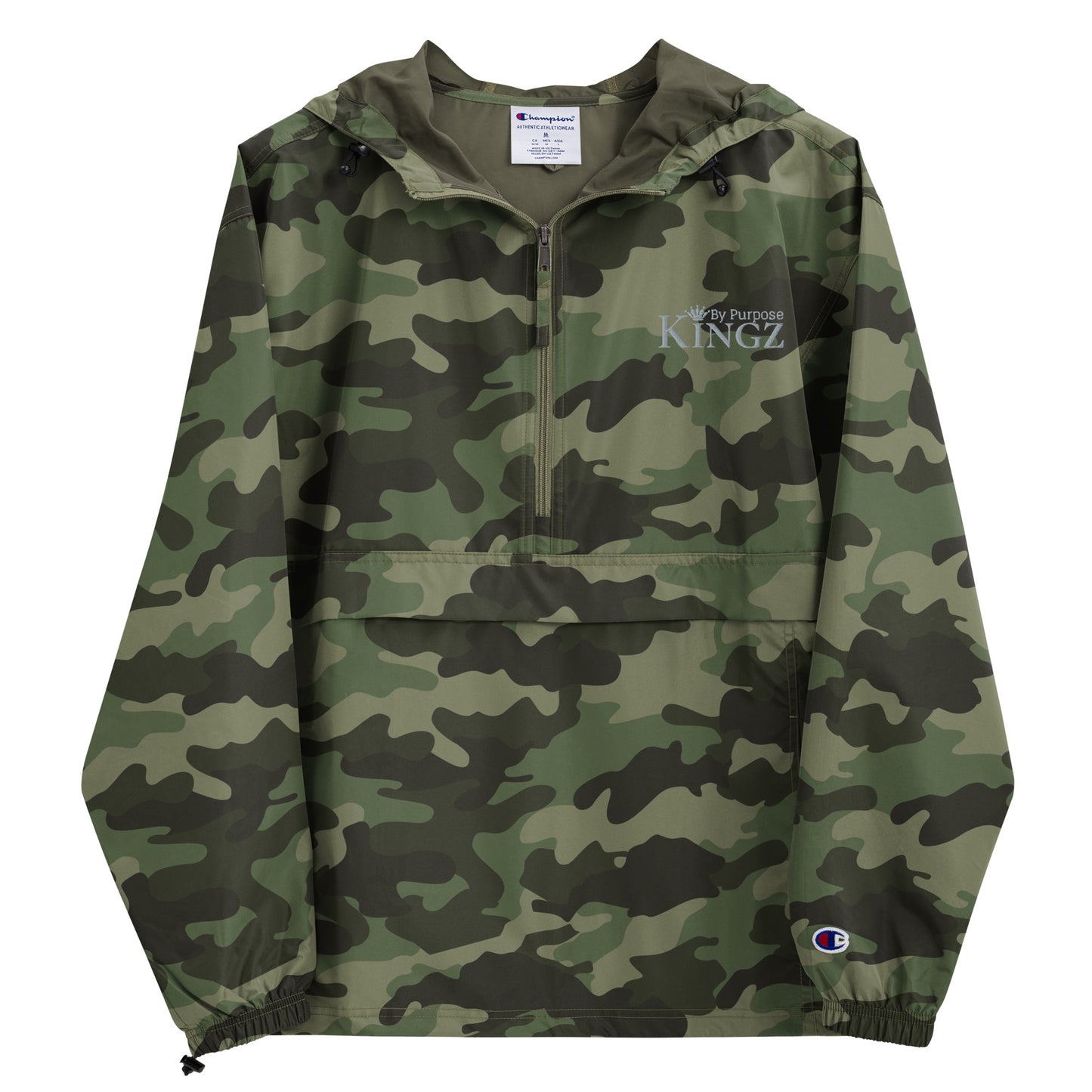 Kingz By Purpose ‘Grey’ Packable Jacket (By Champion)