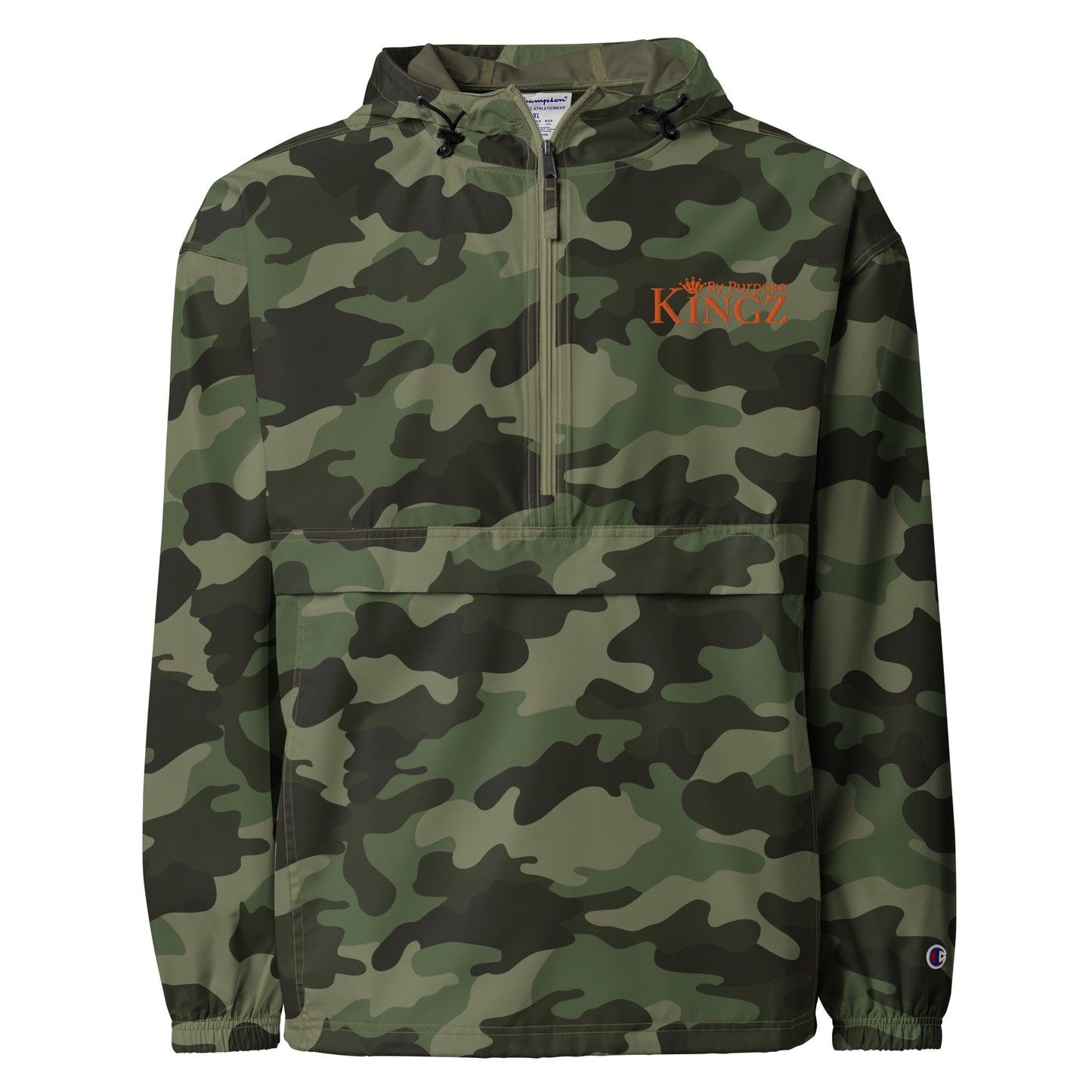 Kingz By Purpose ‘Orange’ Packable Jacket (By Champion)