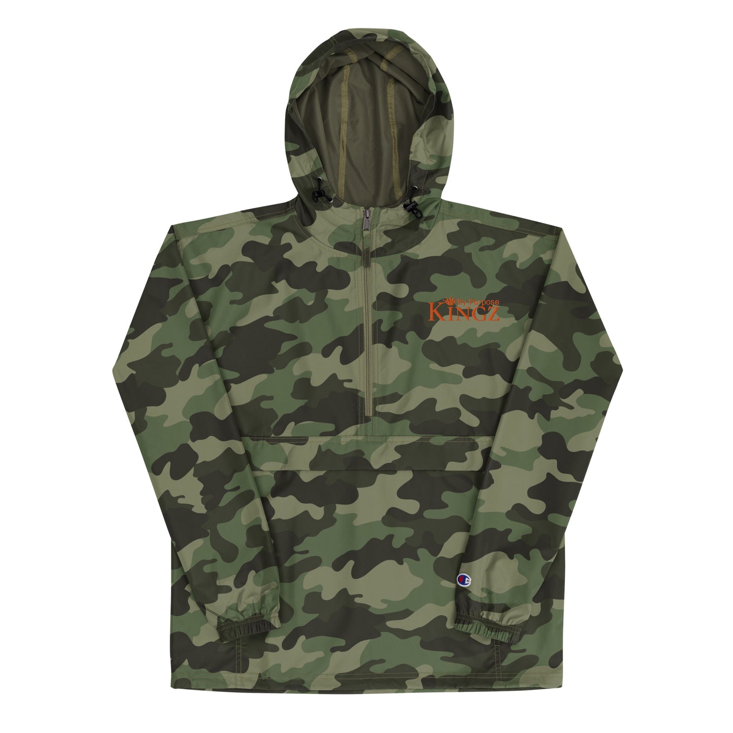 Kingz By Purpose ‘Orange’ Packable Jacket (By Champion)